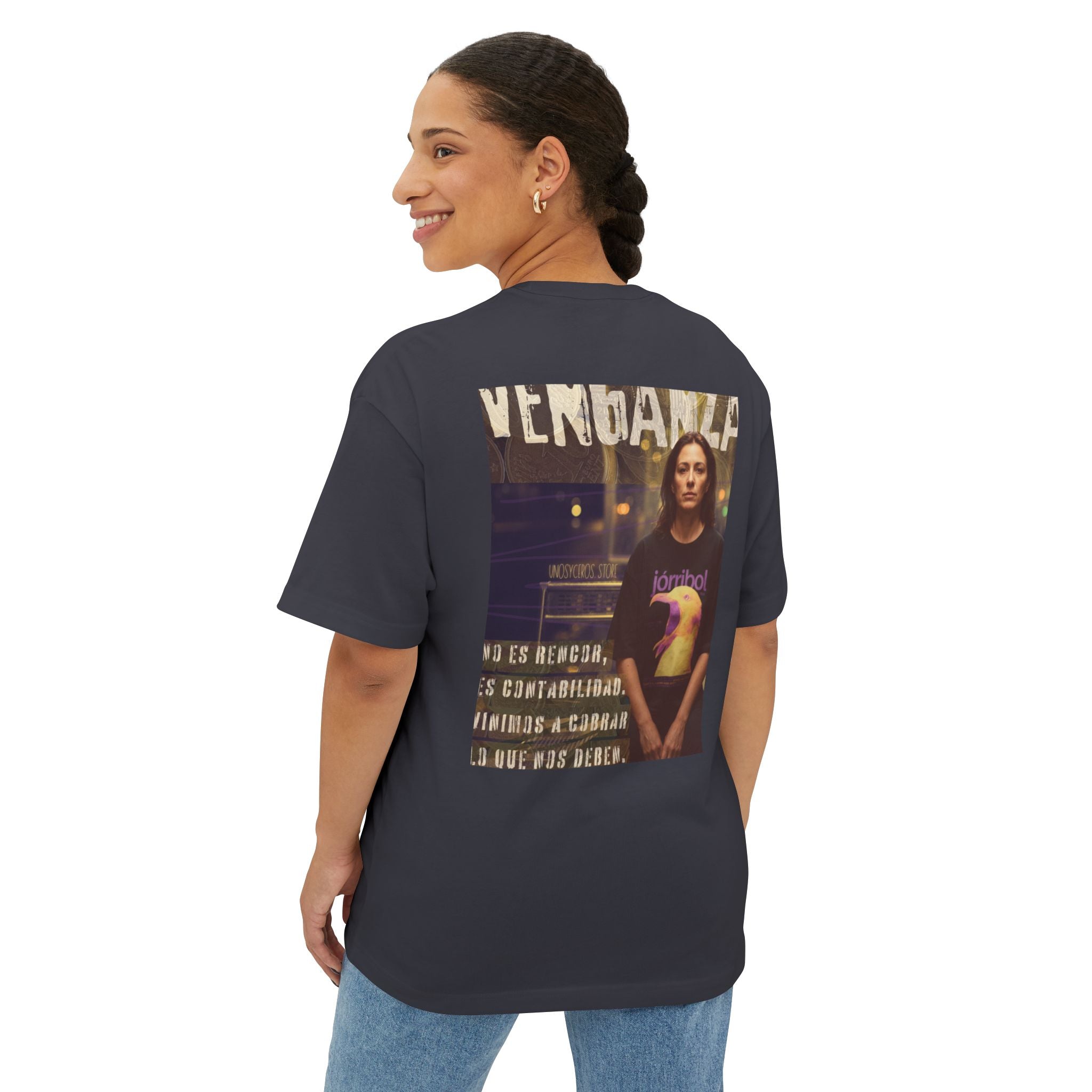 La venganza 2 - Unisex Oversized Boxy Tee
