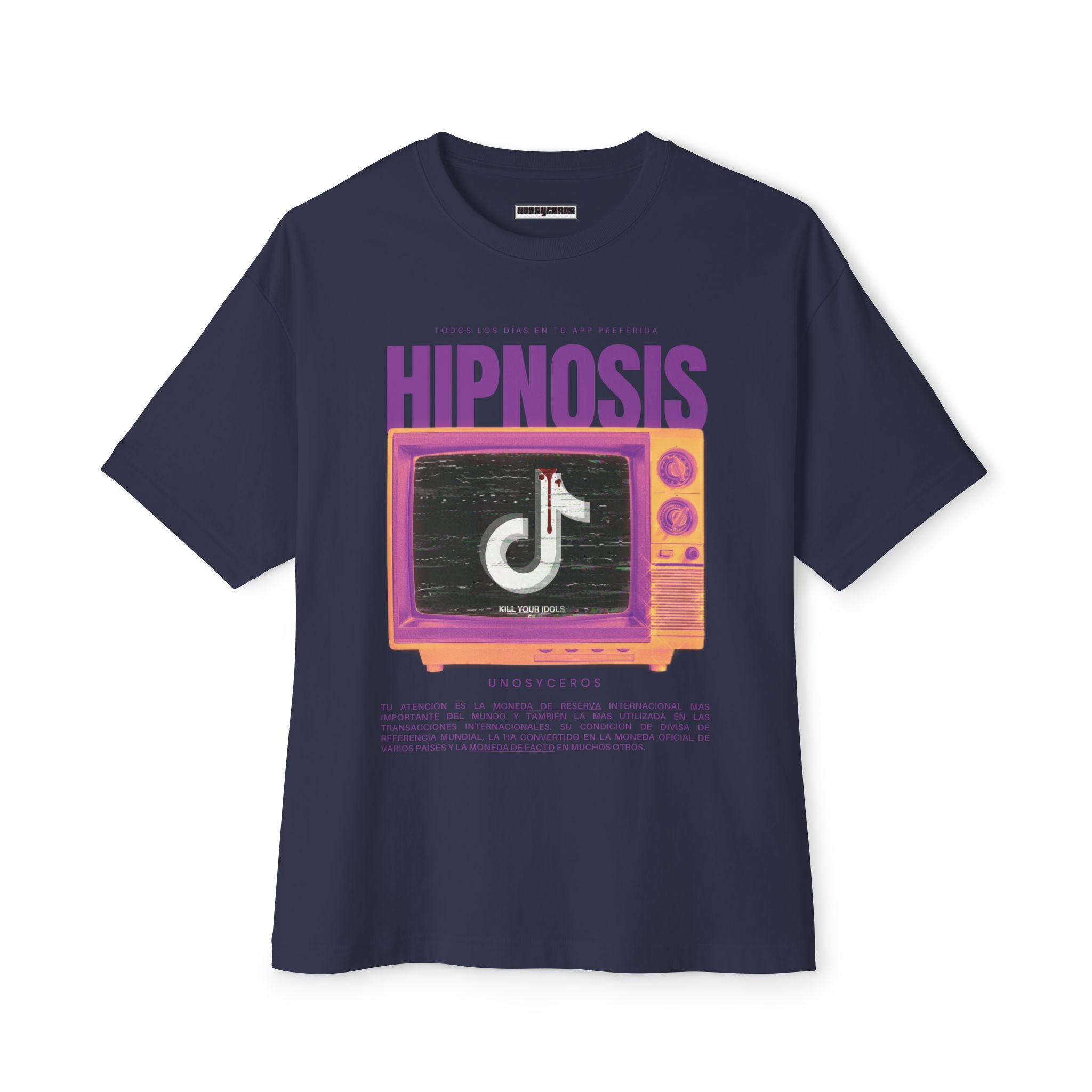 Hipnosis - Unisex Oversized Boxy Tee