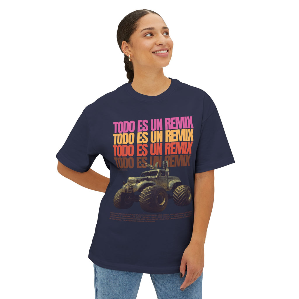 Todo es un Remix 1 - Unisex Oversized Boxy Tee