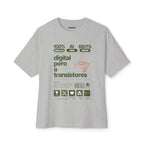 Digital con transistores - Unisex Oversized Boxy Tee