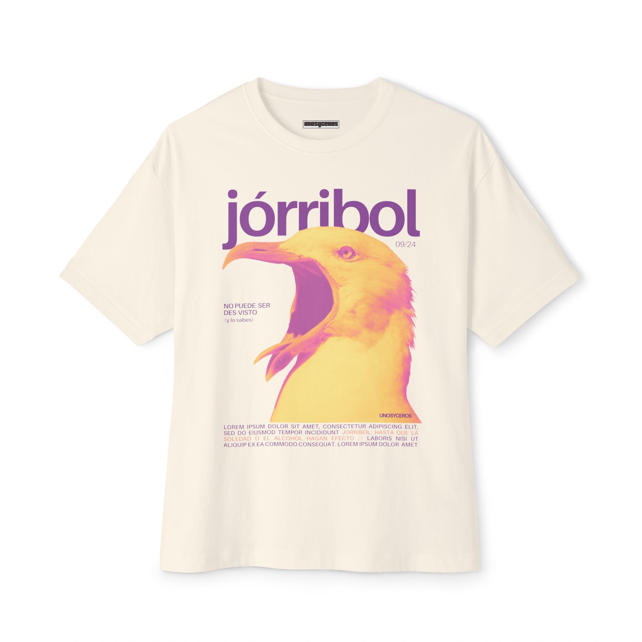 Jórribol 1 - Unisex Oversized Boxy Tee