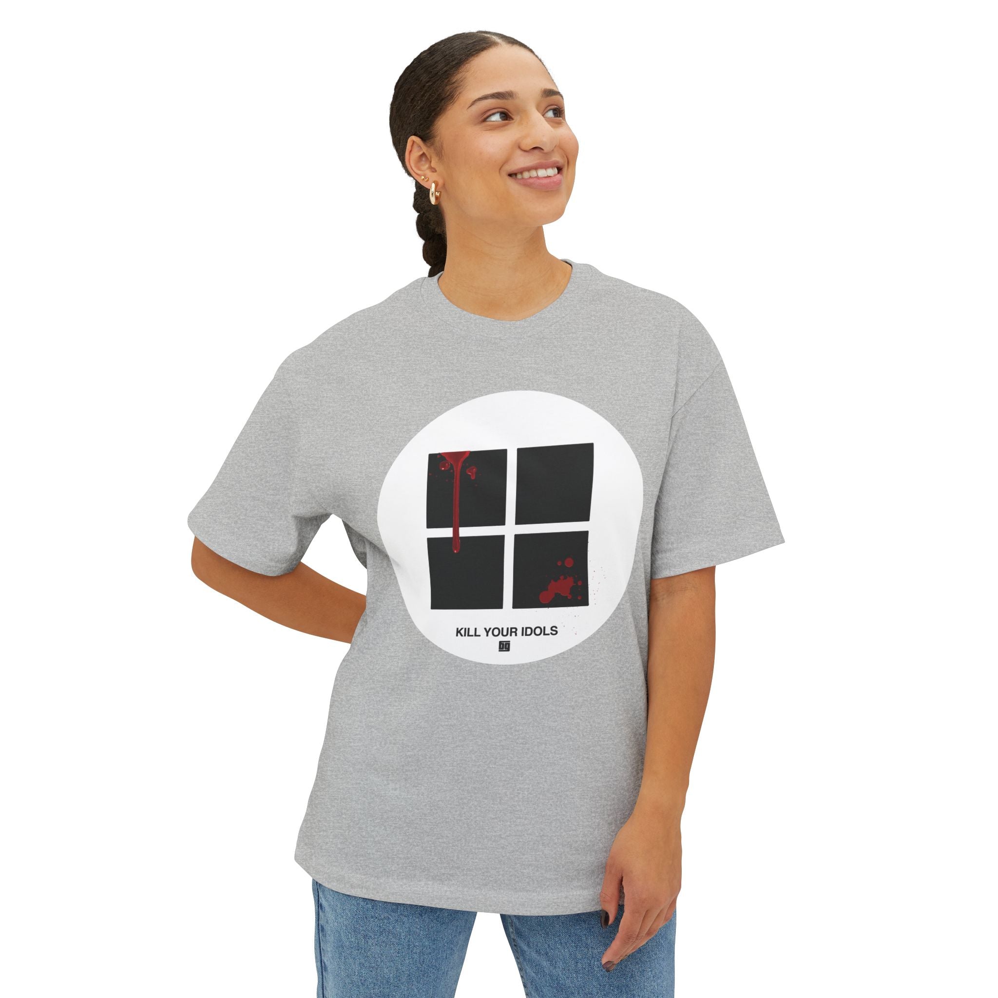 Windows 2 - Unisex Oversized Boxy Tee