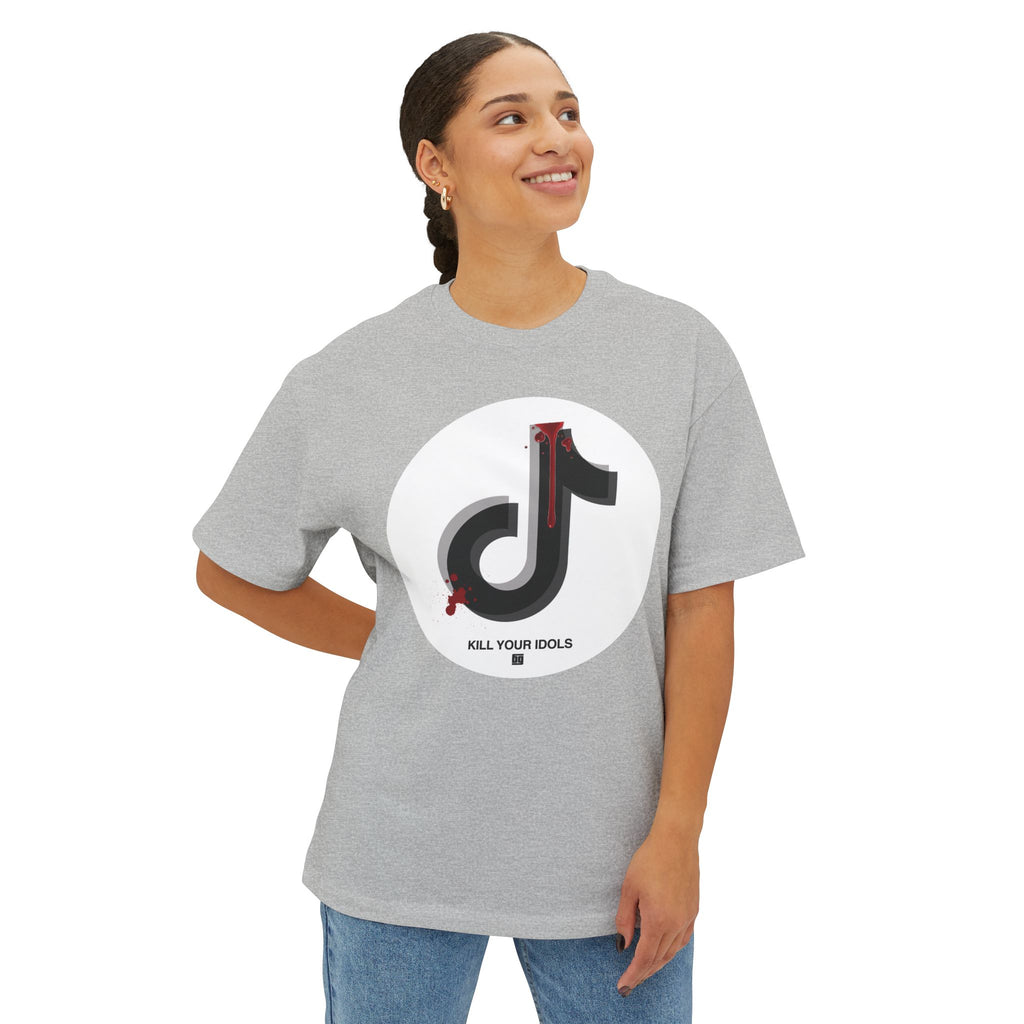 TikTok 2 - Unisex Oversized Boxy Tee