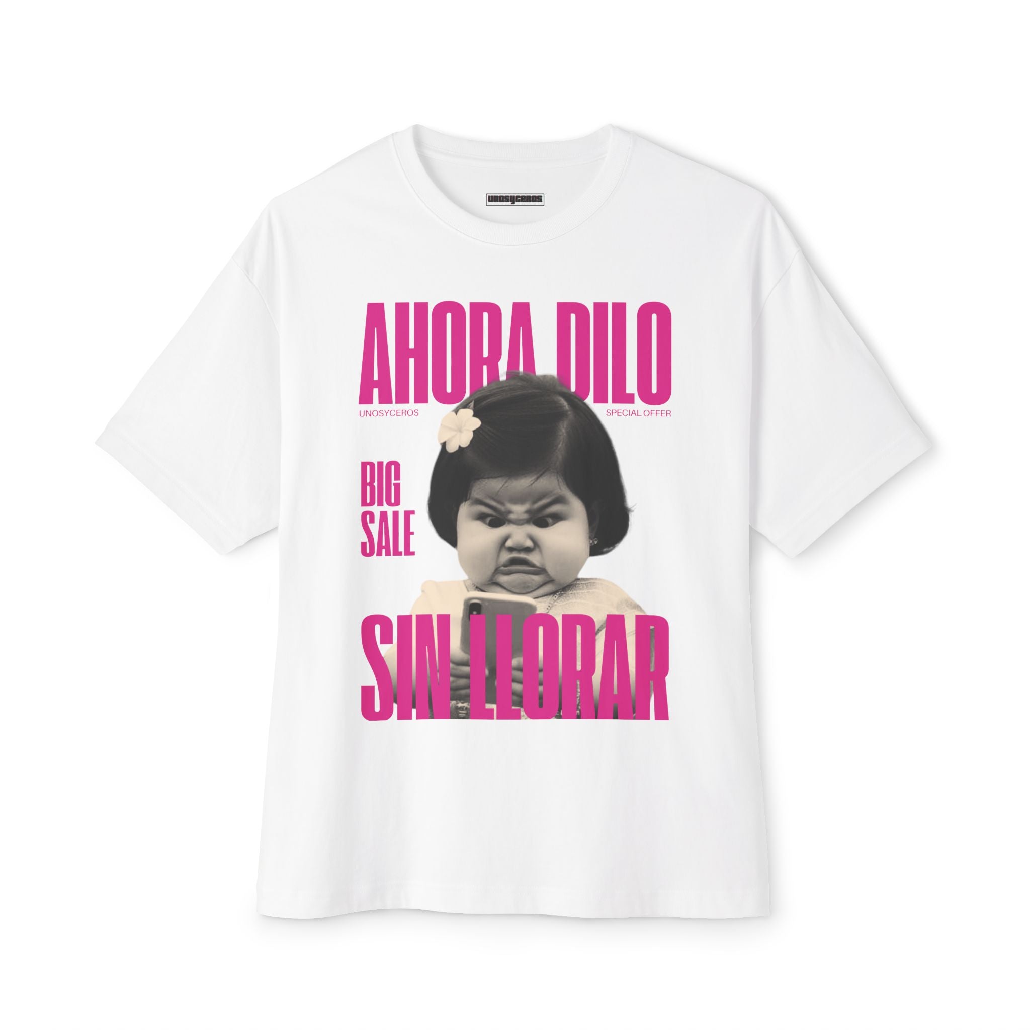 Ahora dilo sin llorar NIÑITA - Unisex Oversized Boxy Tee