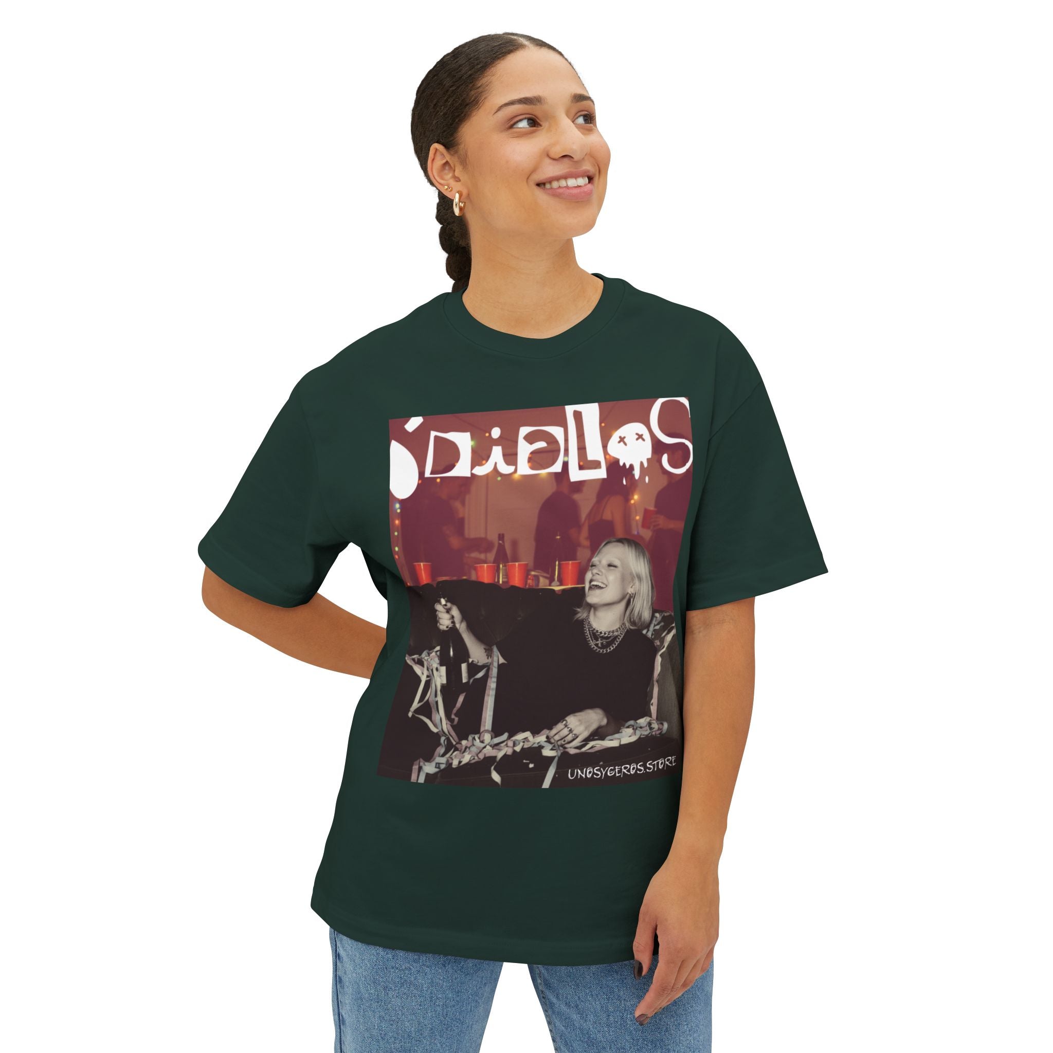 Odia lo falso 4 - Unisex Oversized Boxy Tee