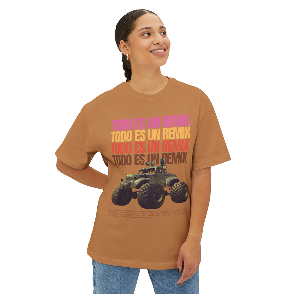 Todo es un Remix 1 - Unisex Oversized Boxy Tee