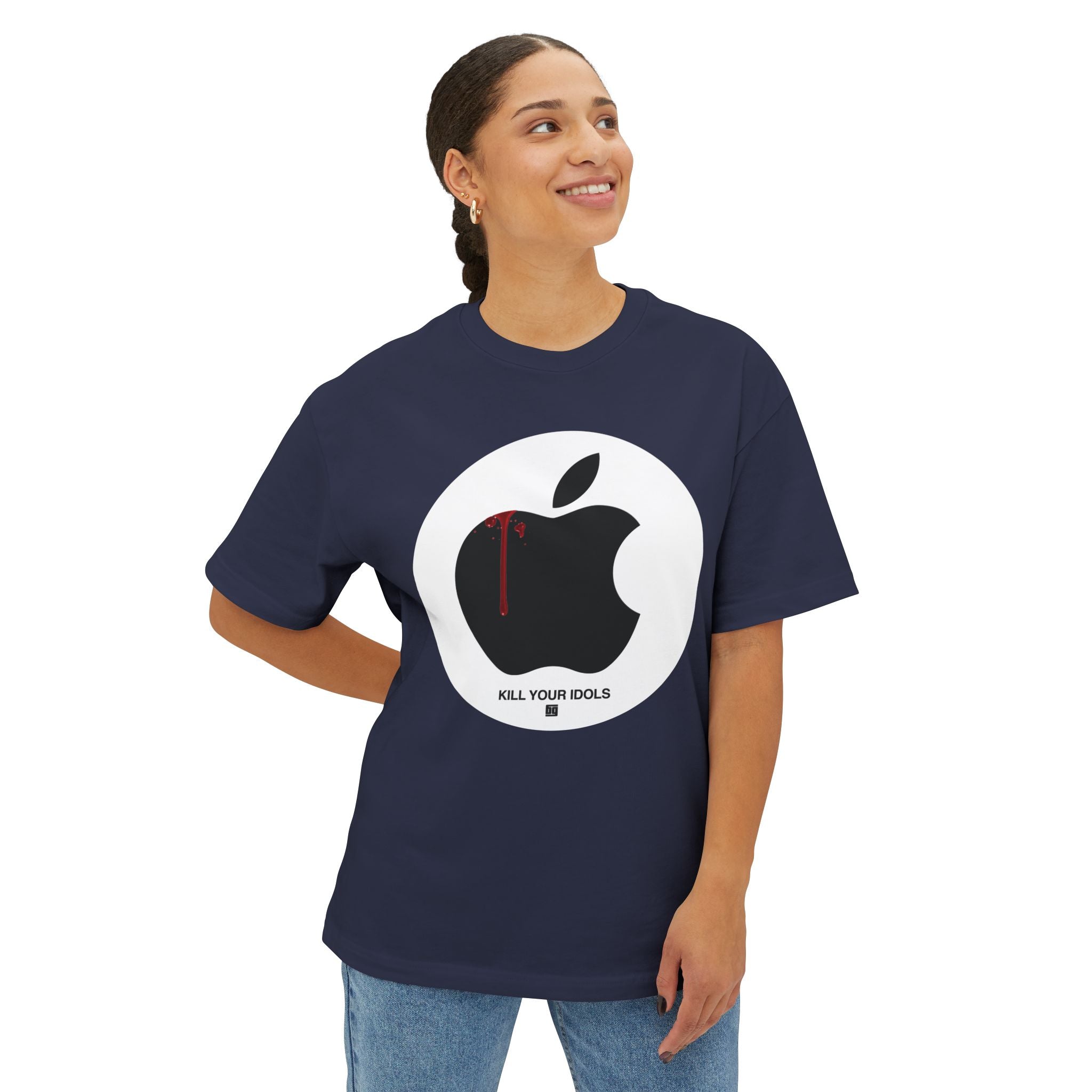Apple 2 - Unisex Oversized Boxy Tee