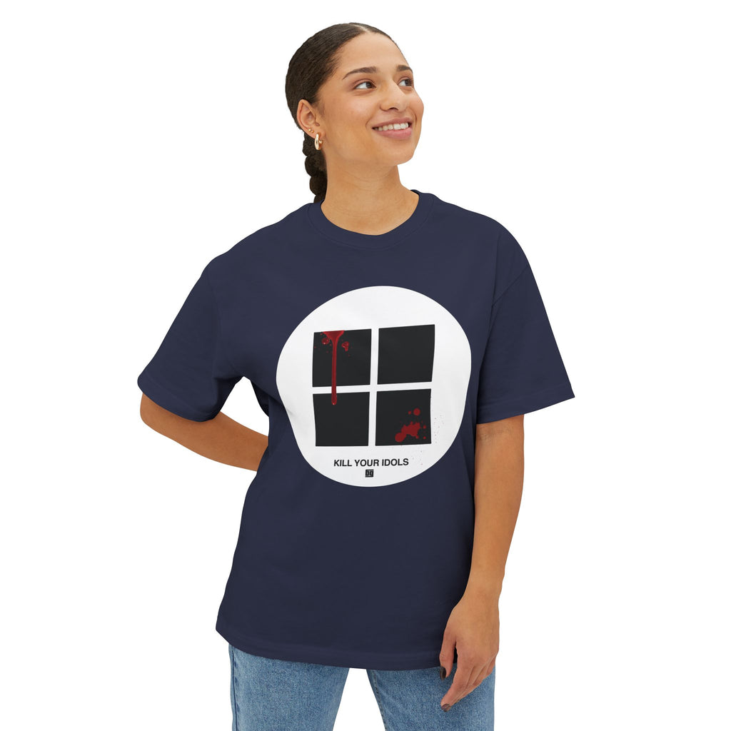 Windows 2 - Unisex Oversized Boxy Tee