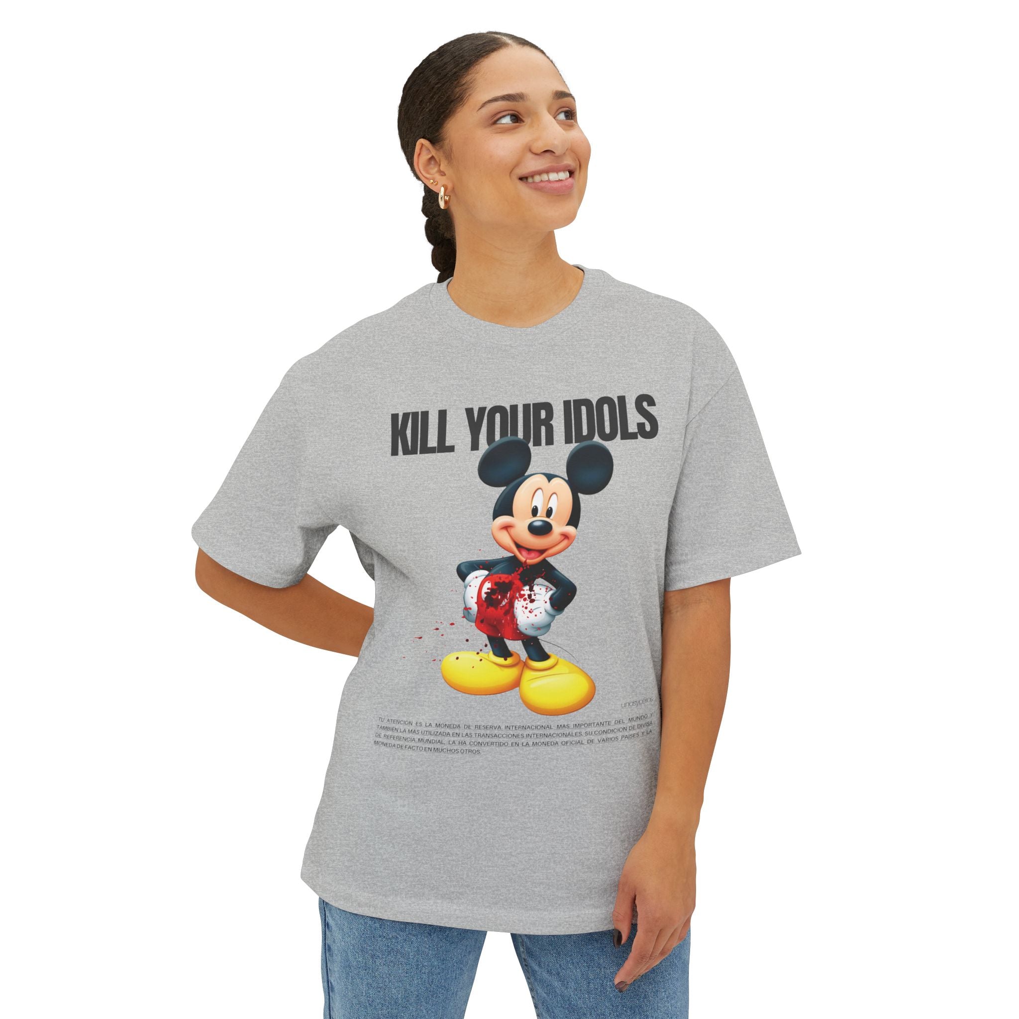 Mickey - Unisex Oversized Boxy Tee