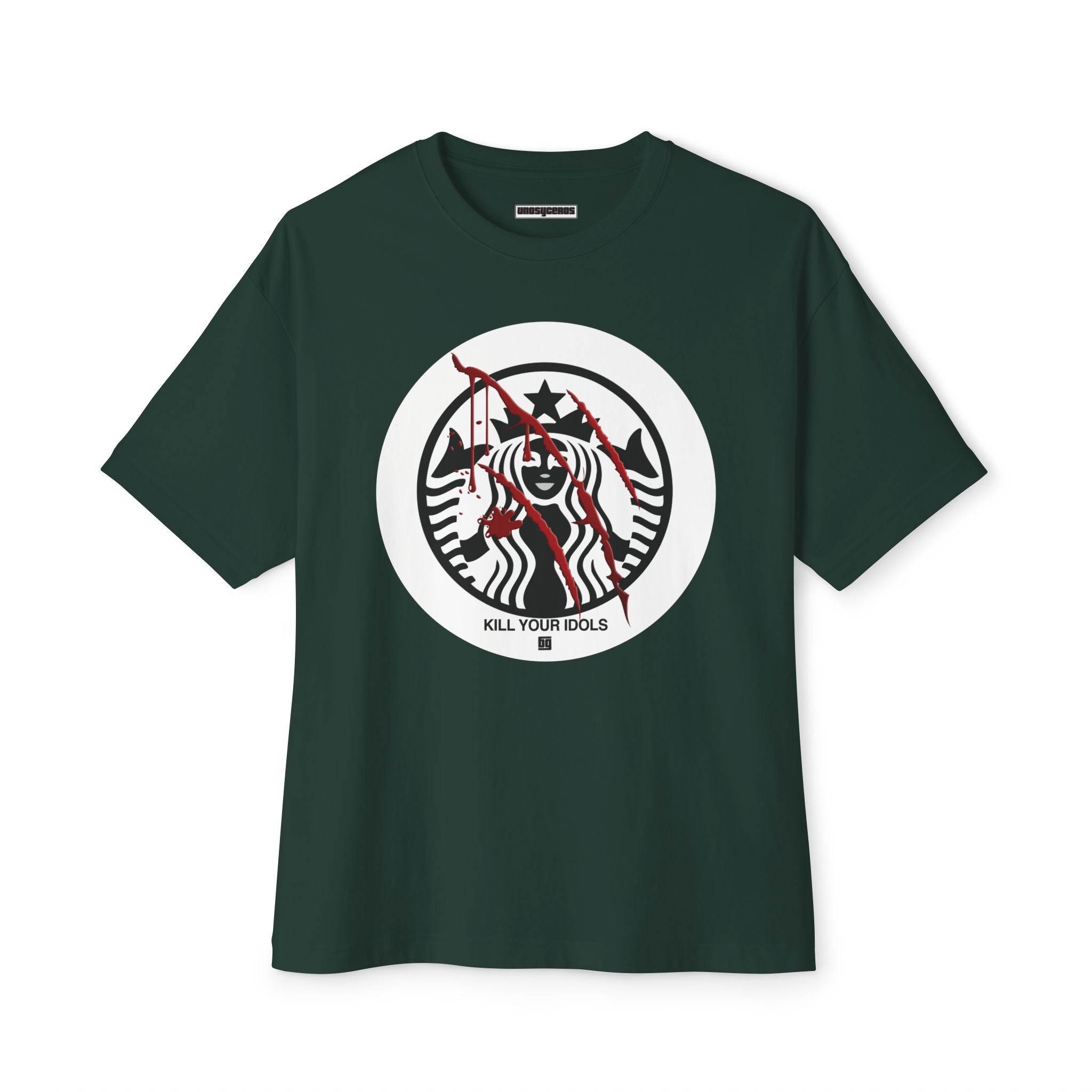 Starbucks 2 - Unisex Oversized Boxy Tee