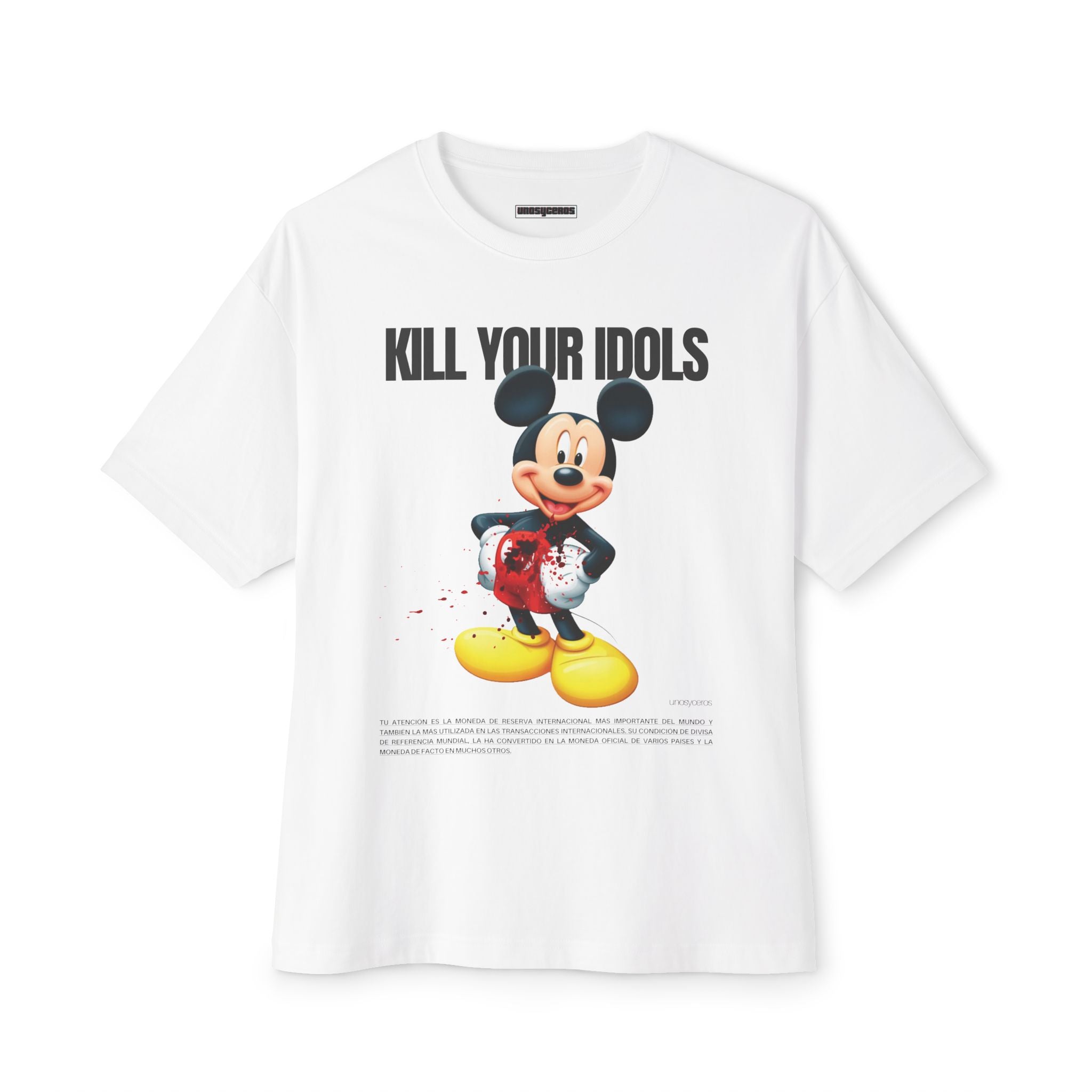 Mickey - Unisex Oversized Boxy Tee
