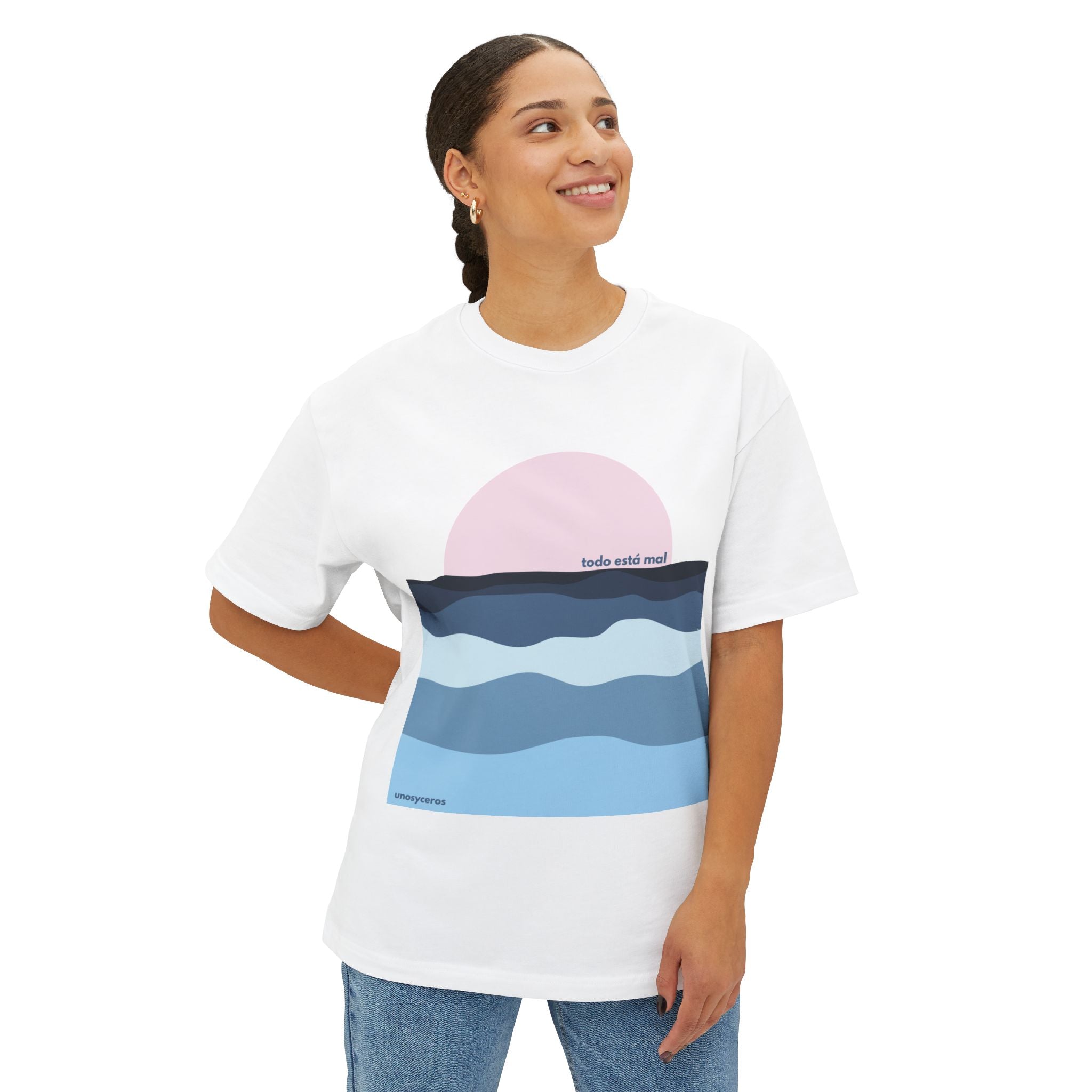 Todo está mal 2 - Unisex Oversized Boxy Tee