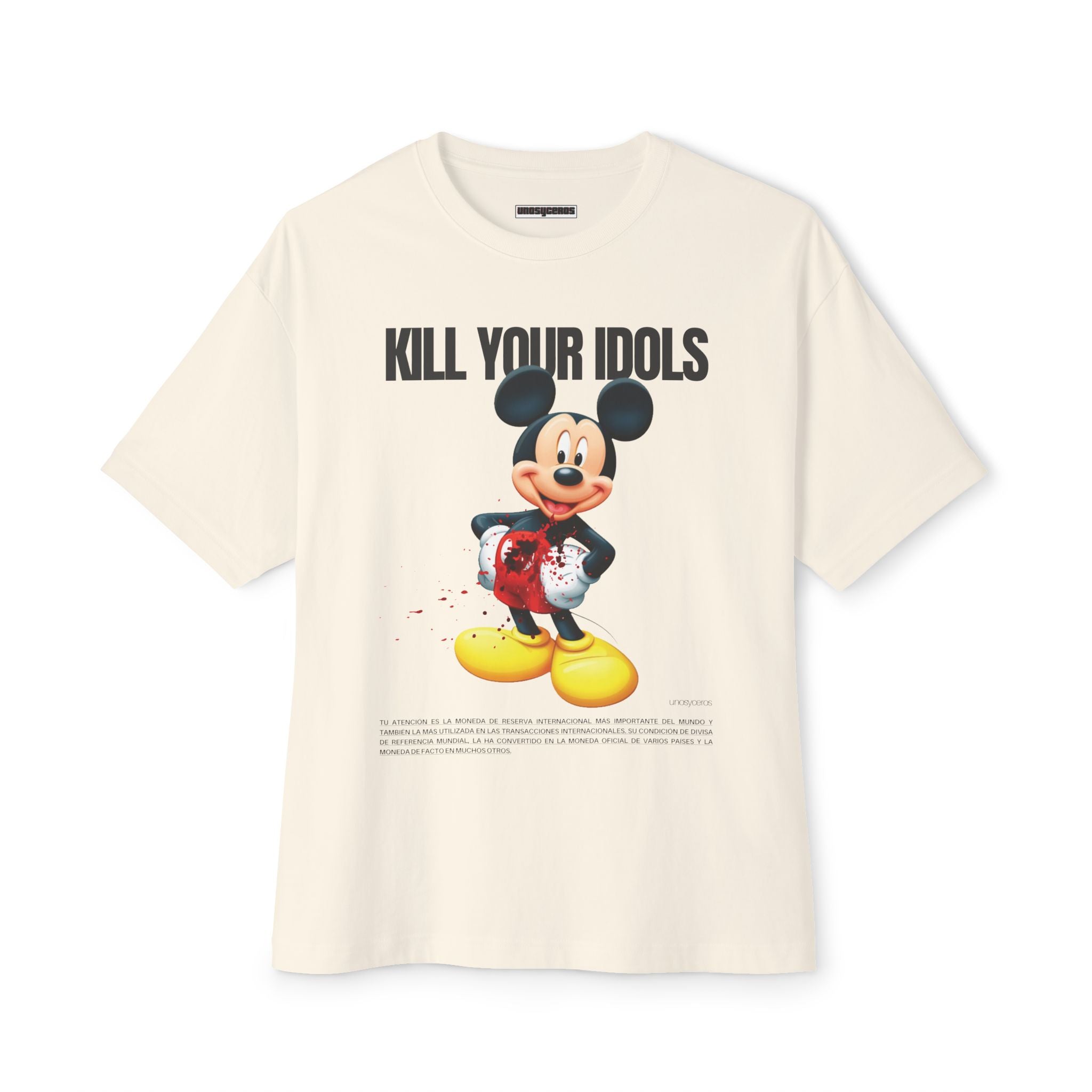 Mickey - Unisex Oversized Boxy Tee
