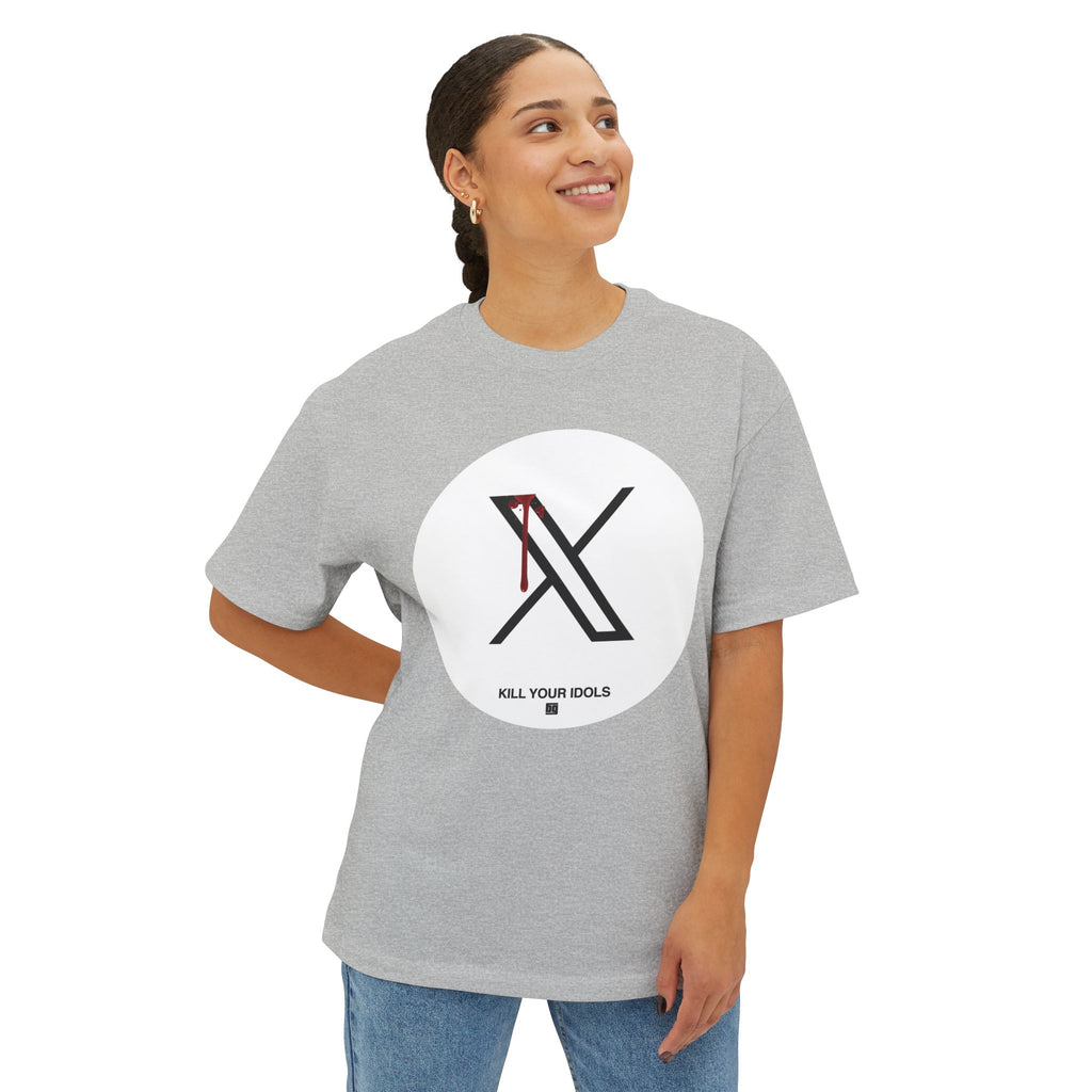 X 2 - Unisex Oversized Boxy Tee
