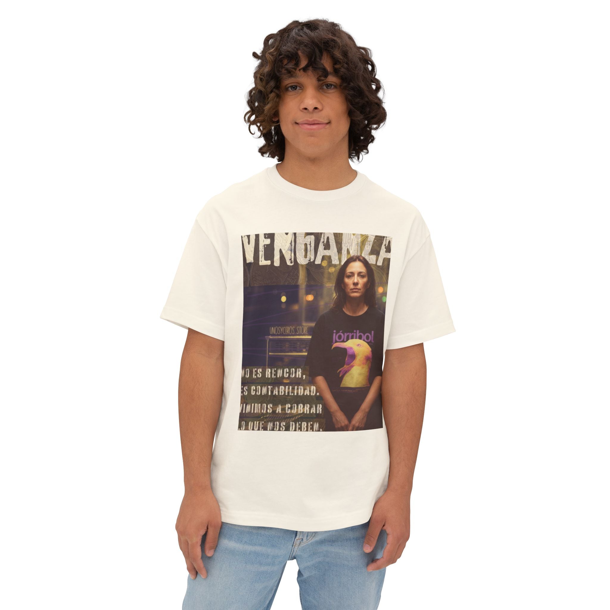 La venganza 3 - Unisex Oversized Boxy Tee