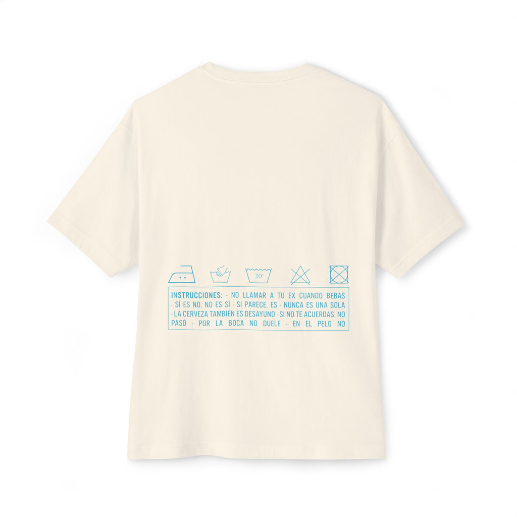 Ahora dilo sin llorar NIÑITO - Unisex Oversized Boxy Tee