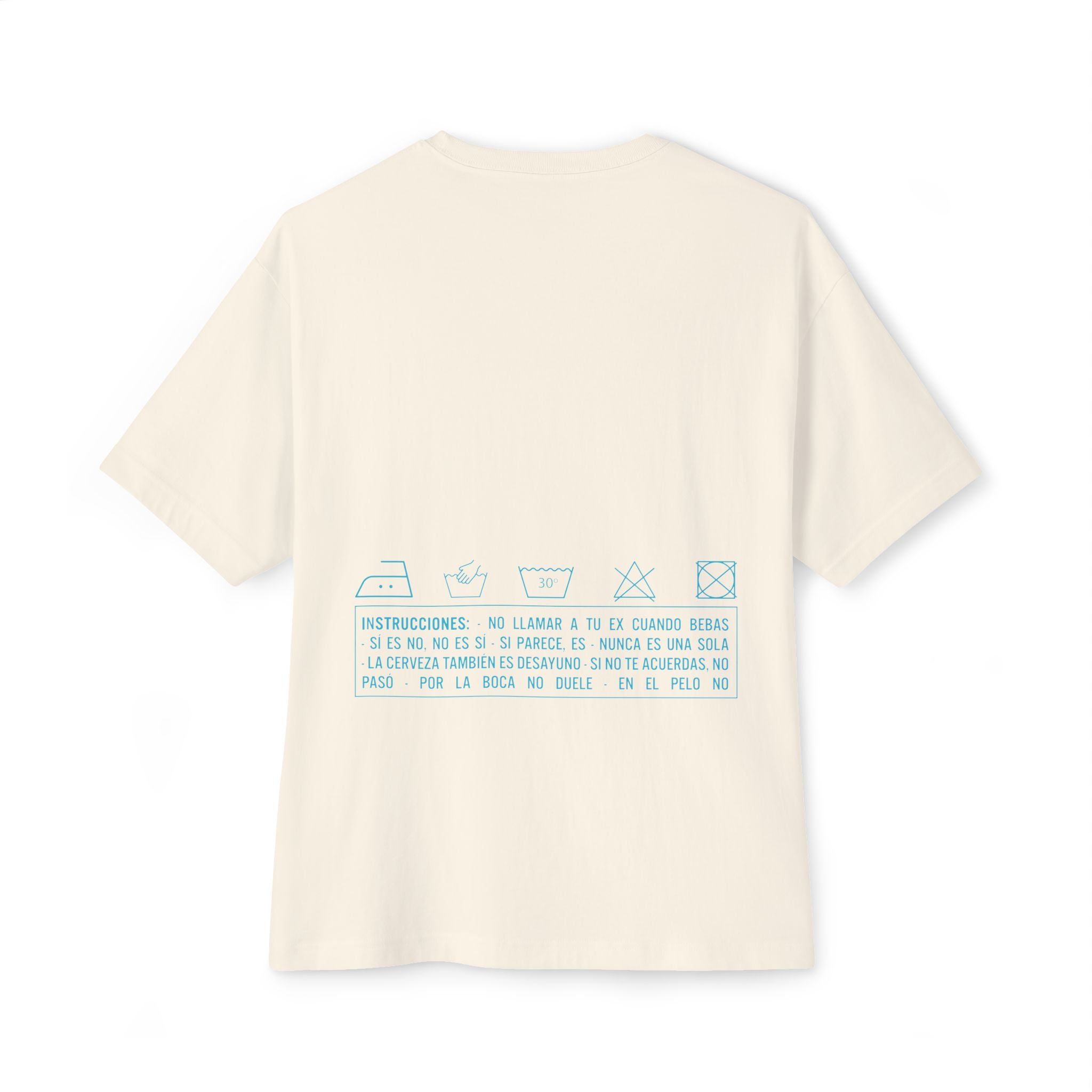 Ahora dilo sin llorar NIÑITO - Unisex Oversized Boxy Tee