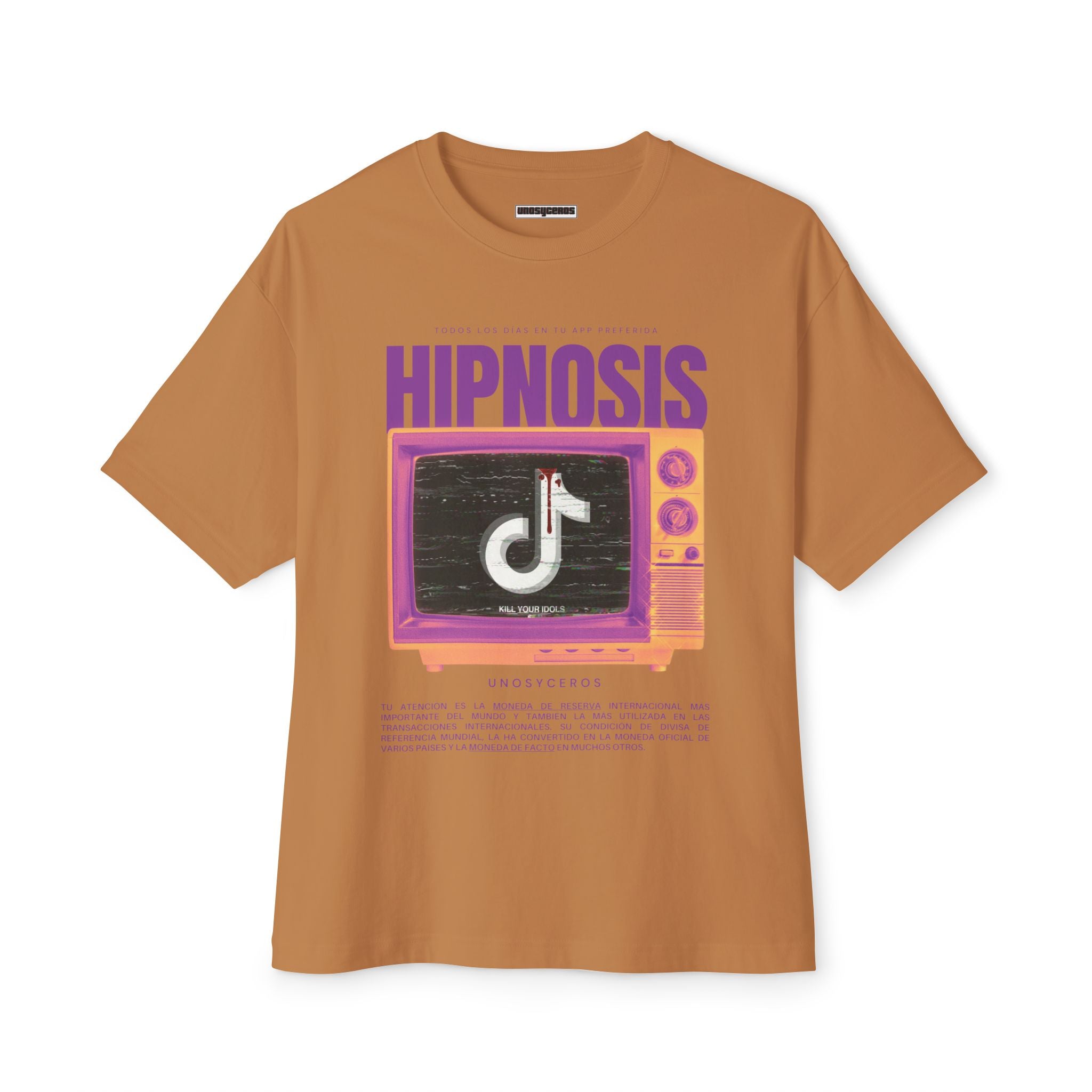 Hipnosis - Unisex Oversized Boxy Tee