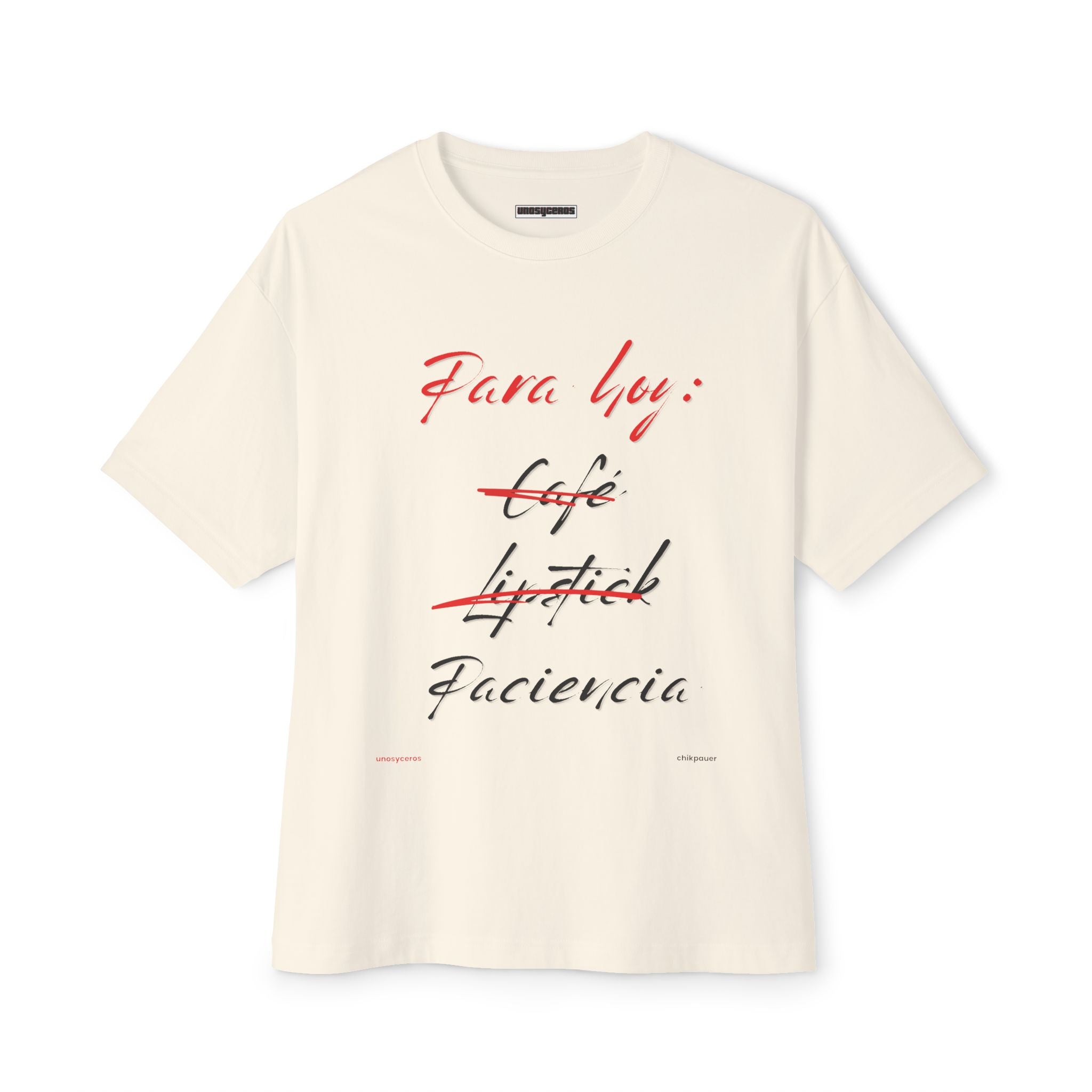 No me toques los ovarios - Unisex Oversized Boxy Tee