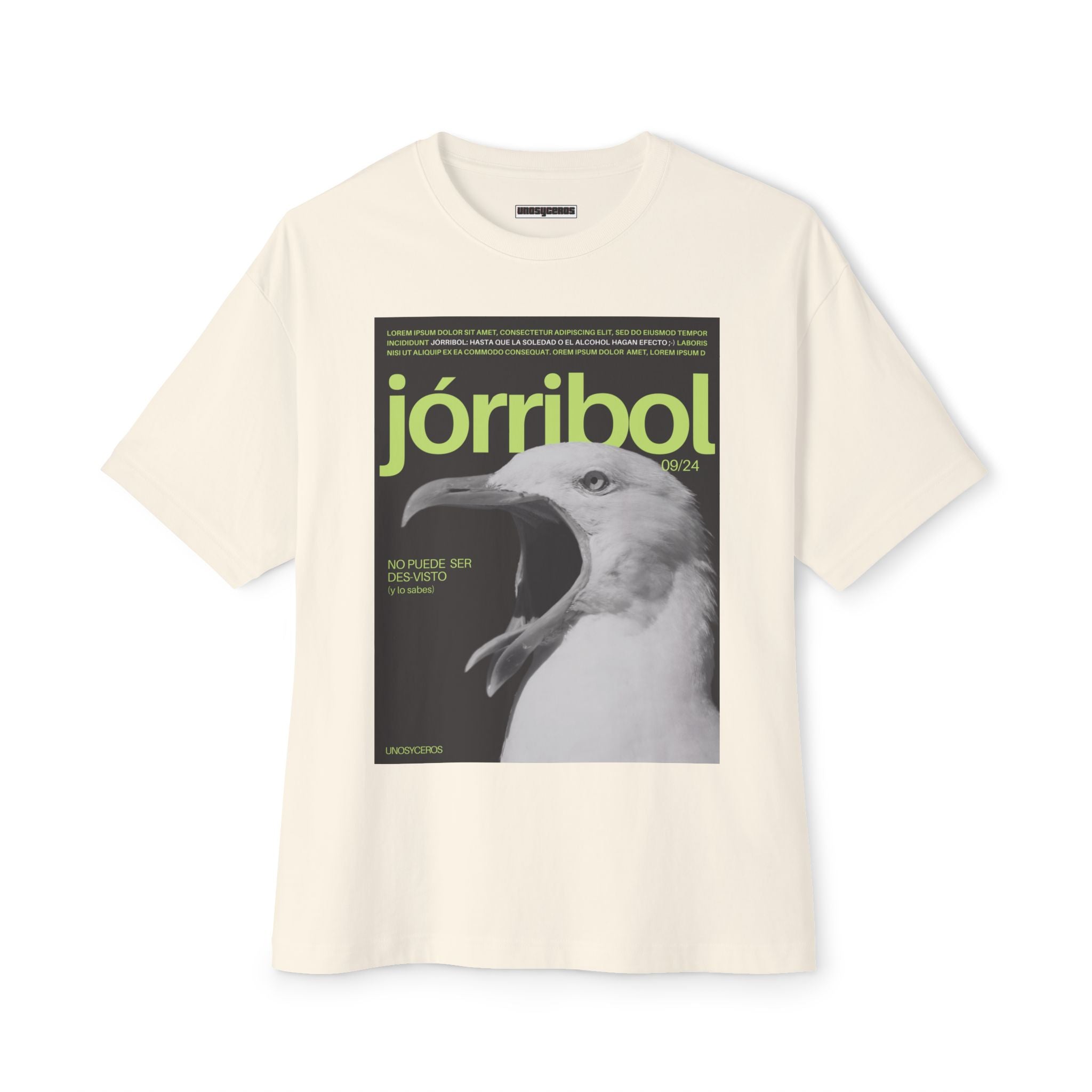 Jórribol 2 - Unisex Oversized Boxy Tee