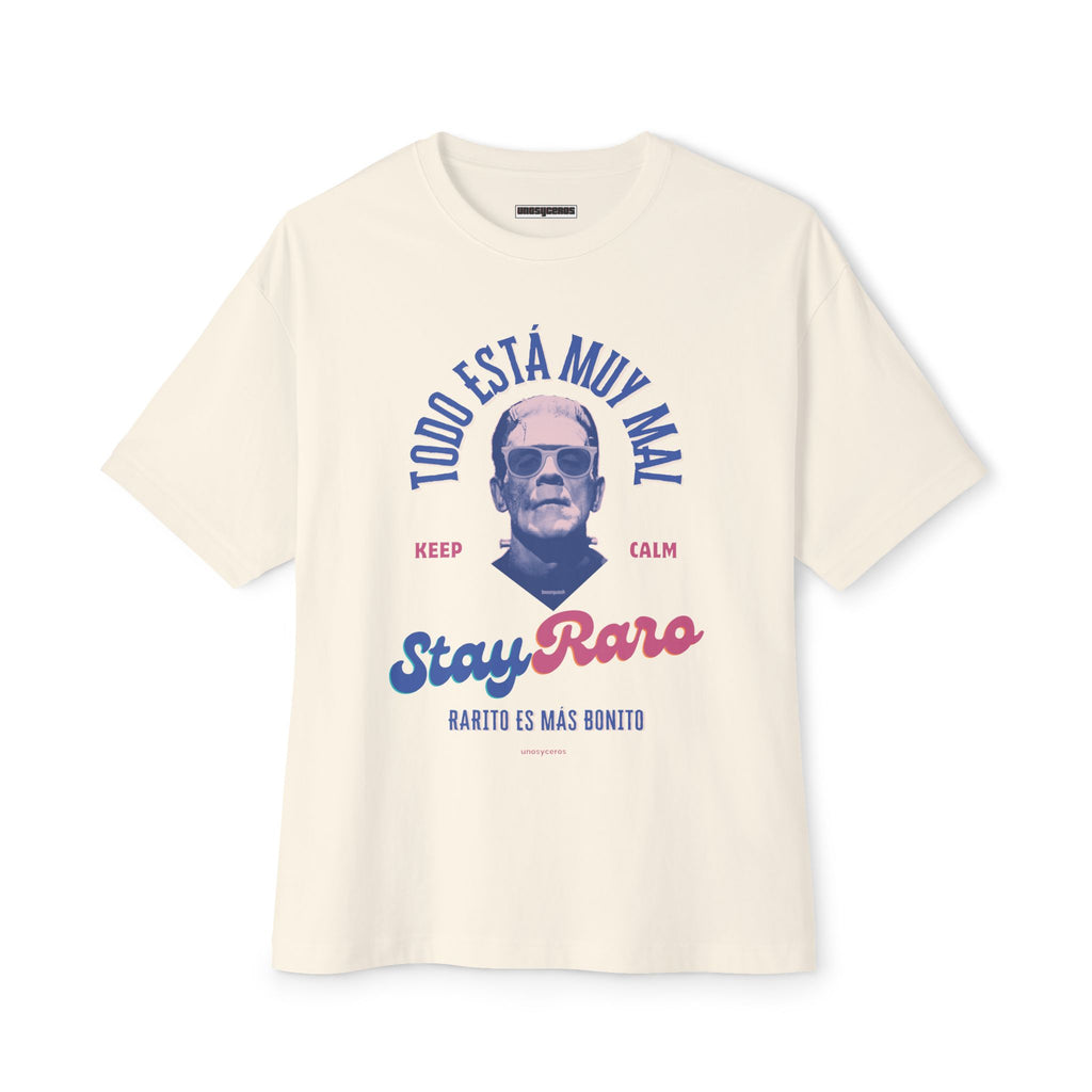 Keep Calm - Unisex Oversized Boxy Tee