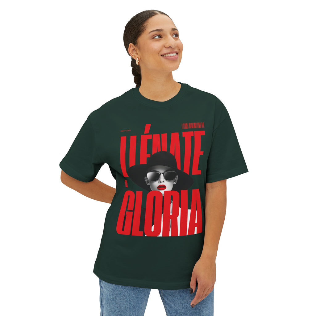 Llénate de Gloria - Unisex Oversized Boxy Tee