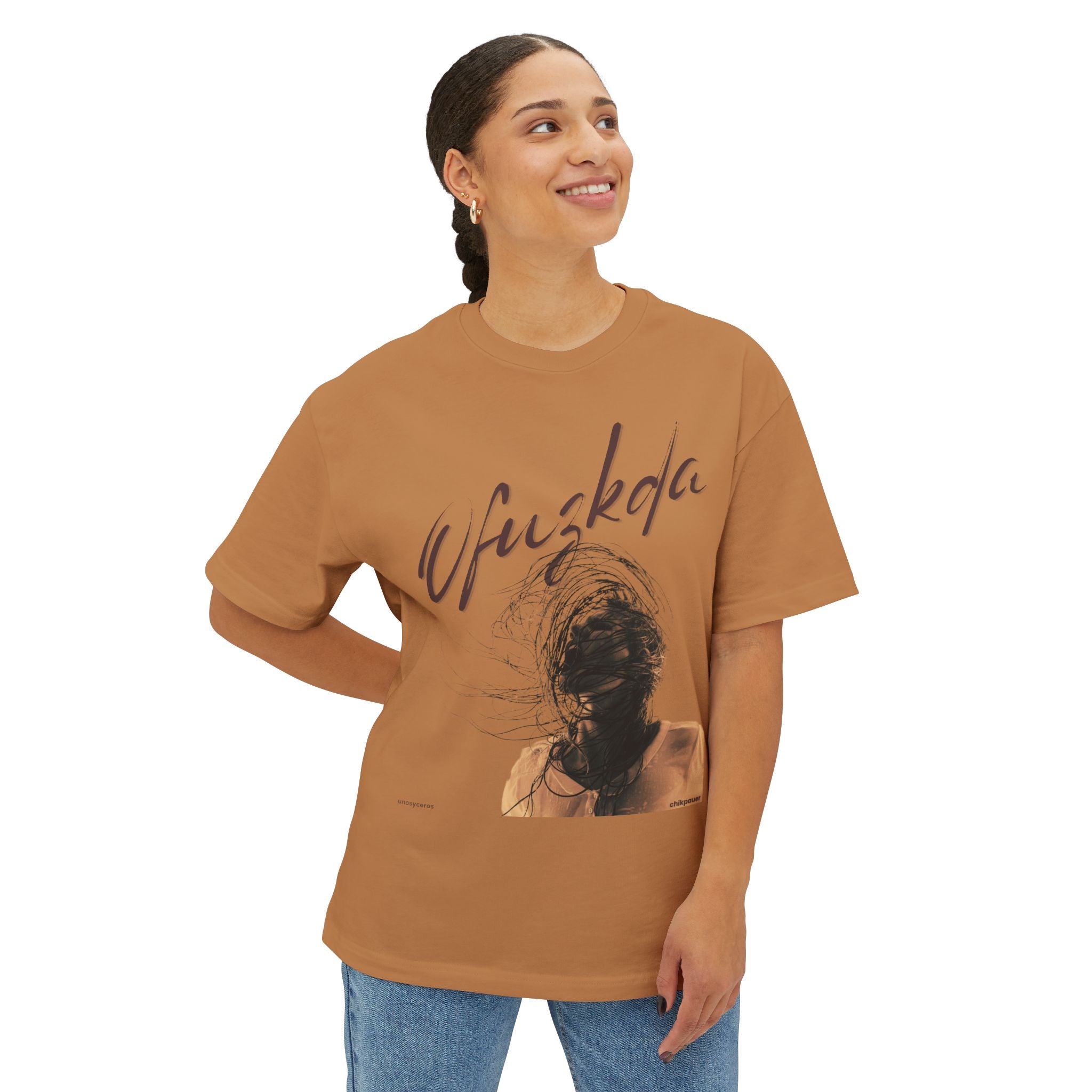 Ofuzkda 2 - Unisex Oversized Boxy Tee