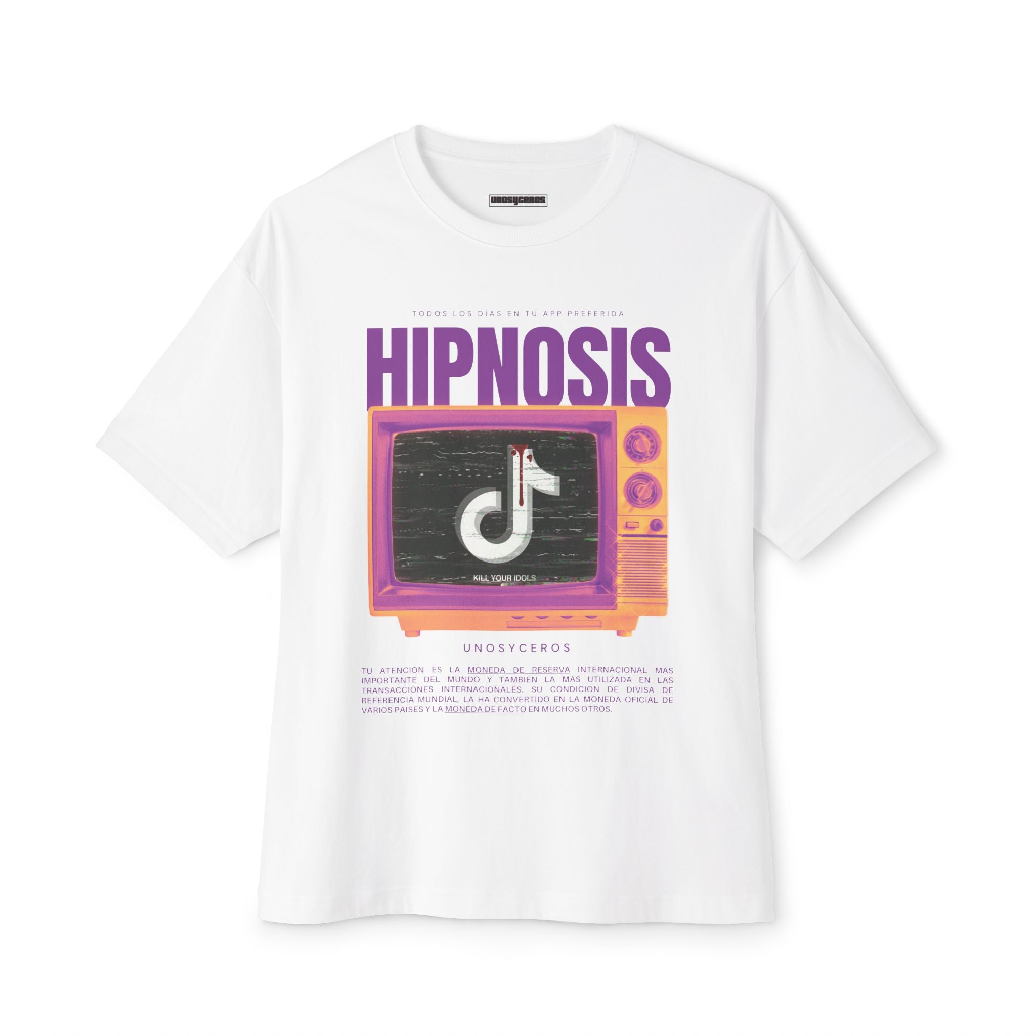 Hipnosis - Unisex Oversized Boxy Tee