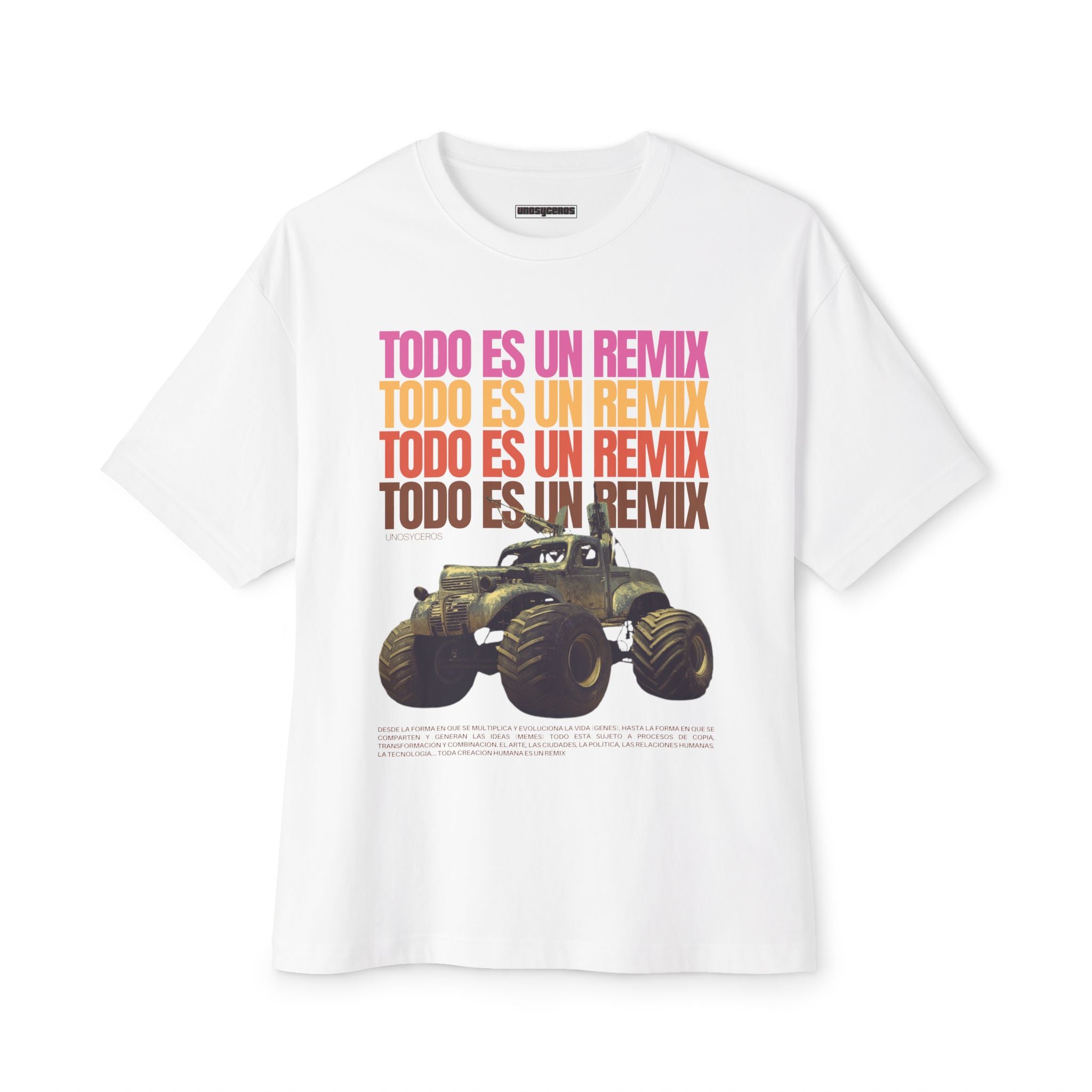 Todo es un Remix 1 - Unisex Oversized Boxy Tee