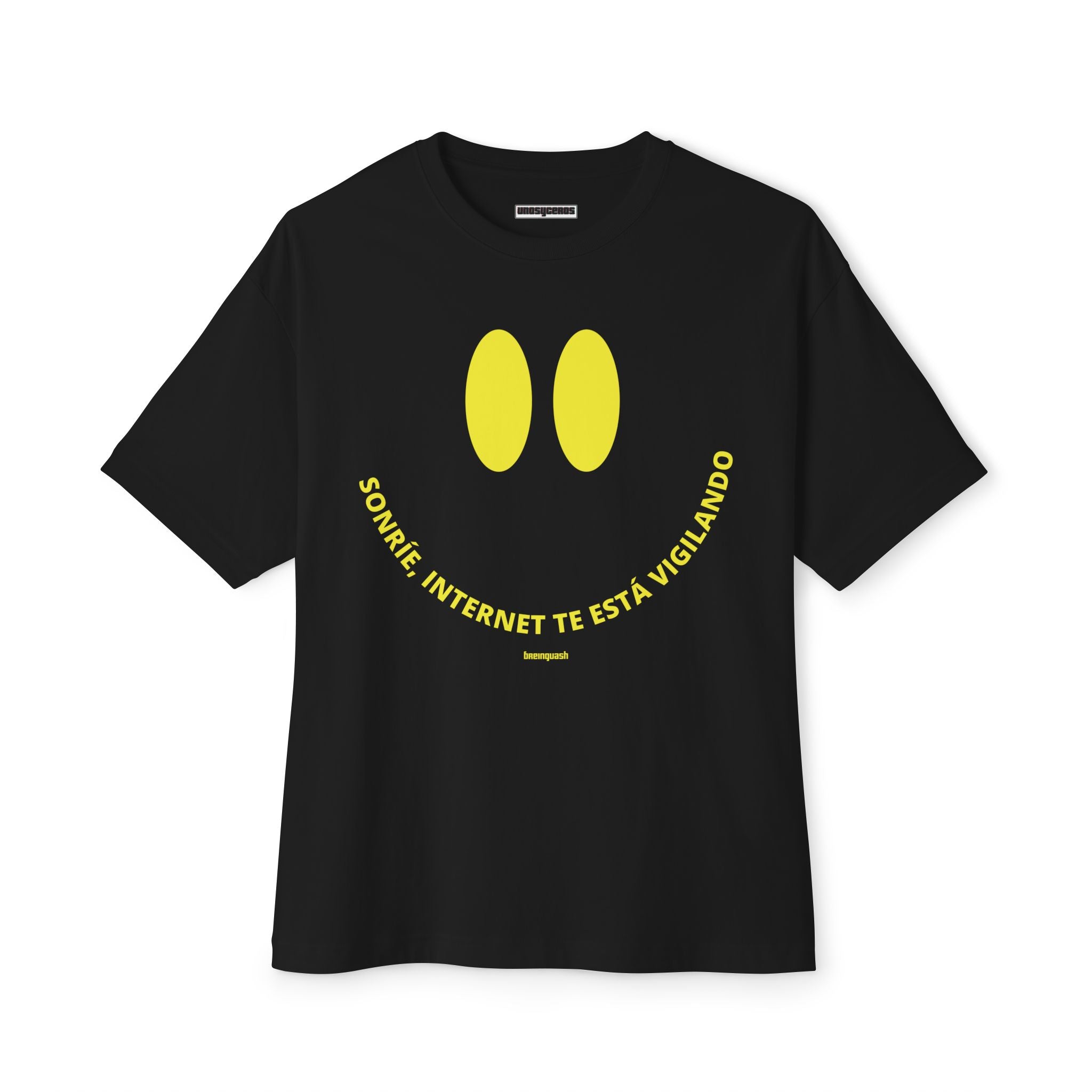 Sonríe, internet te está vigilando 1 - Unisex Oversized Boxy Tee