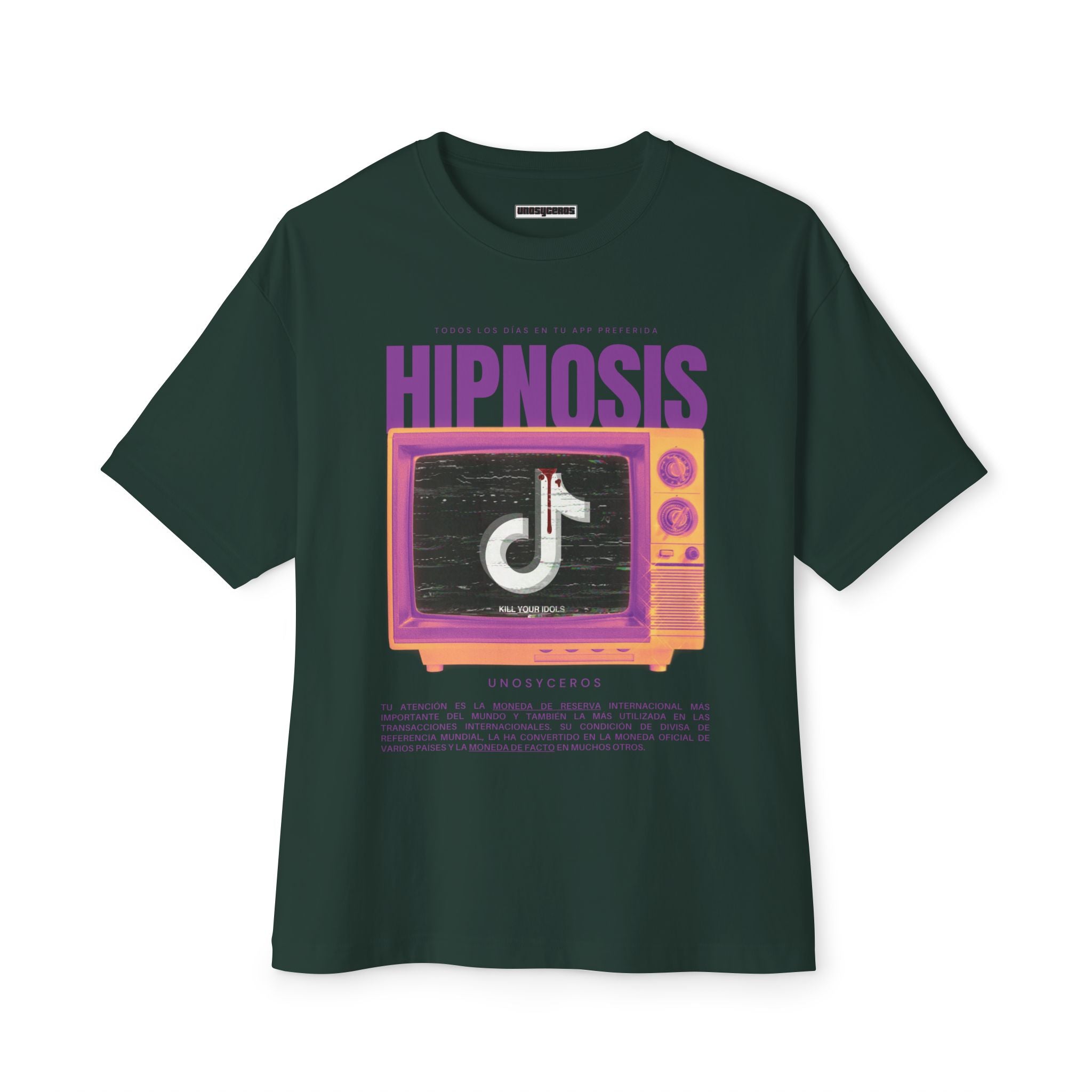 Hipnosis - Unisex Oversized Boxy Tee