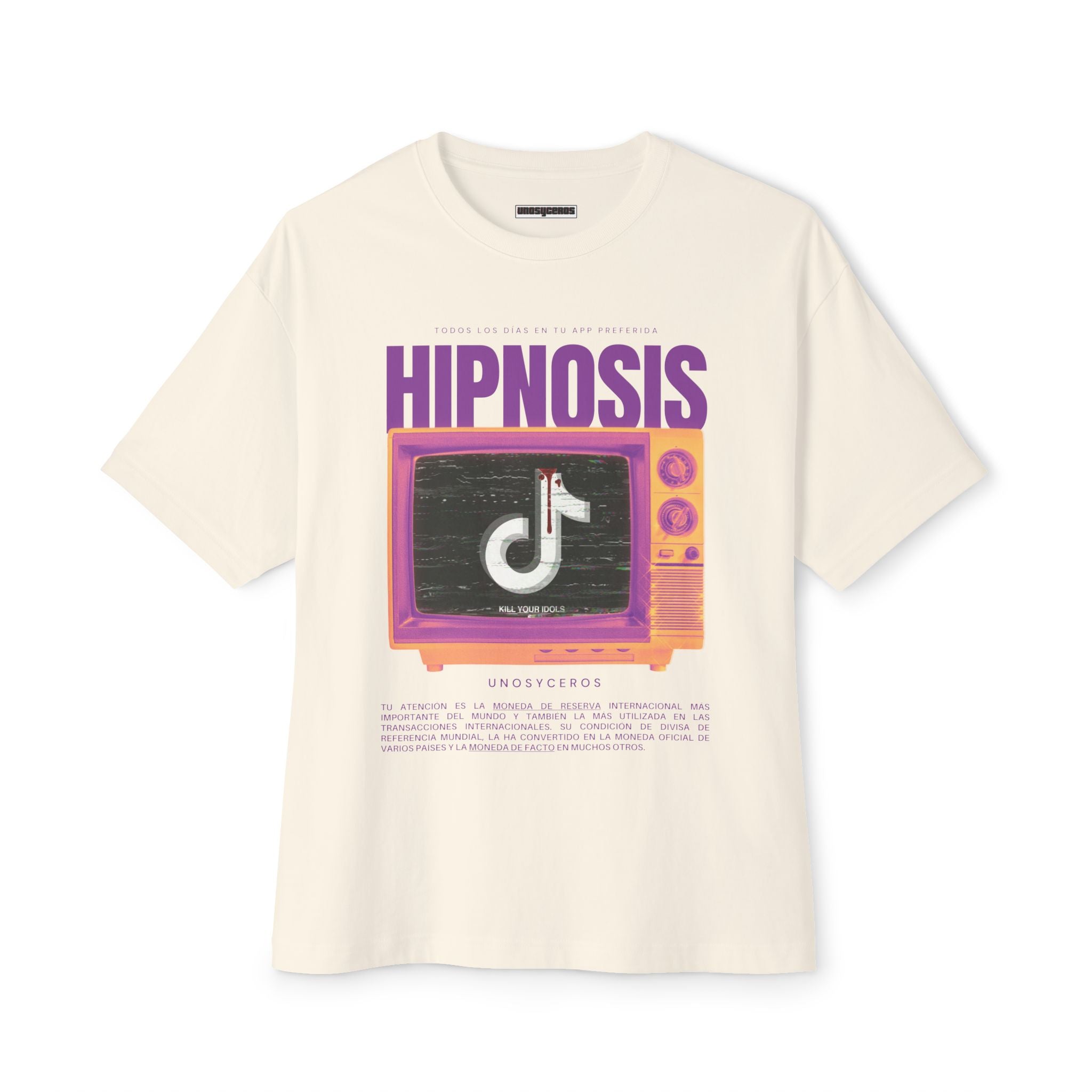 Hipnosis - Unisex Oversized Boxy Tee