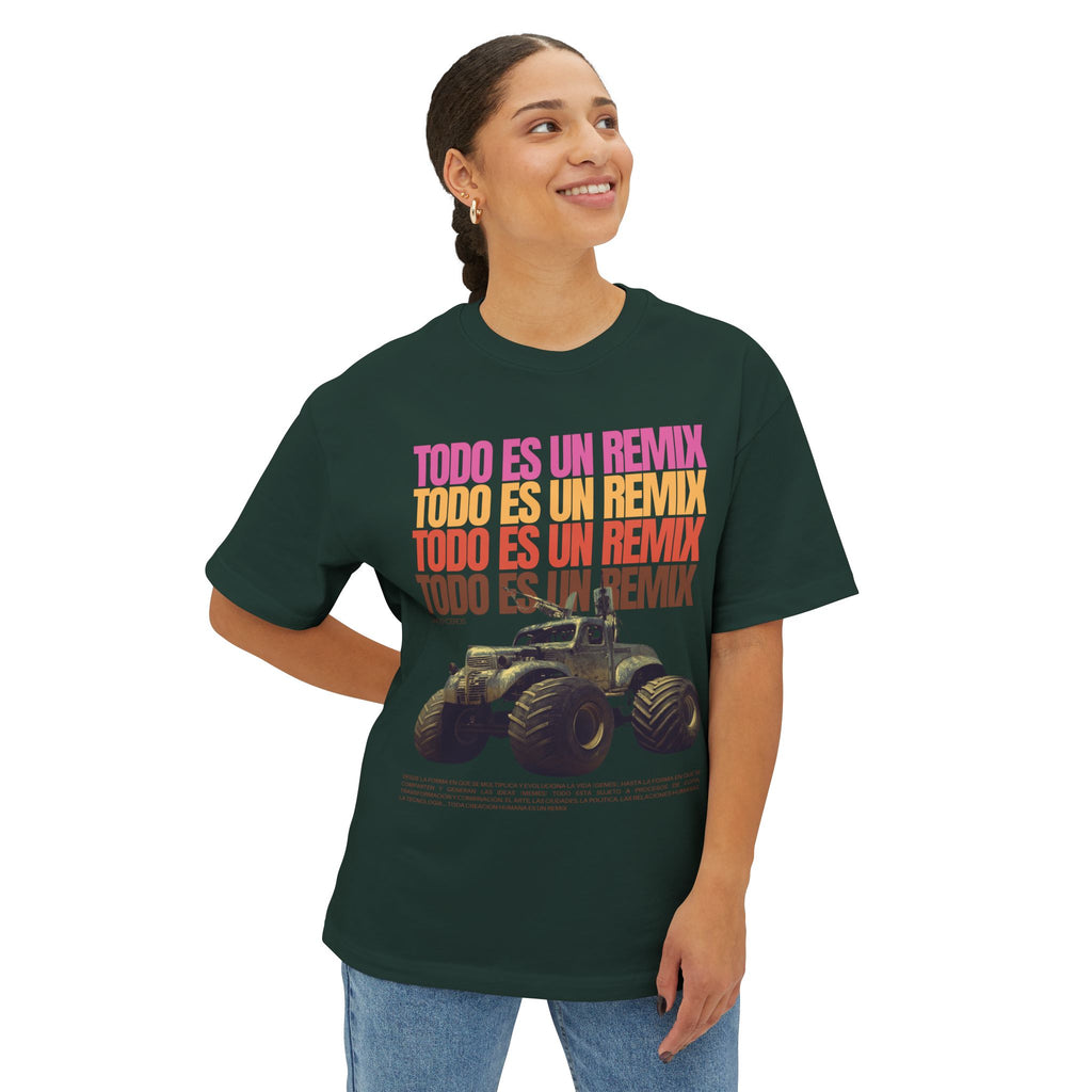 Todo es un Remix 1 - Unisex Oversized Boxy Tee