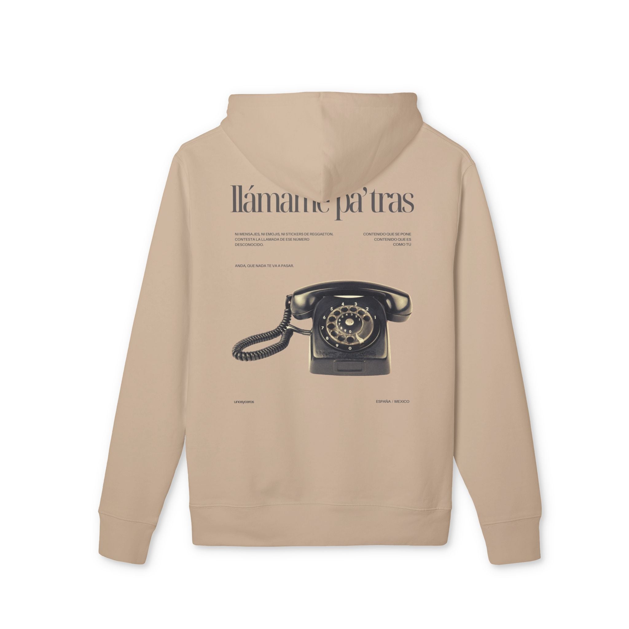 Llámame pa' tras - Unisex Cruiser 2.0 Hoodie