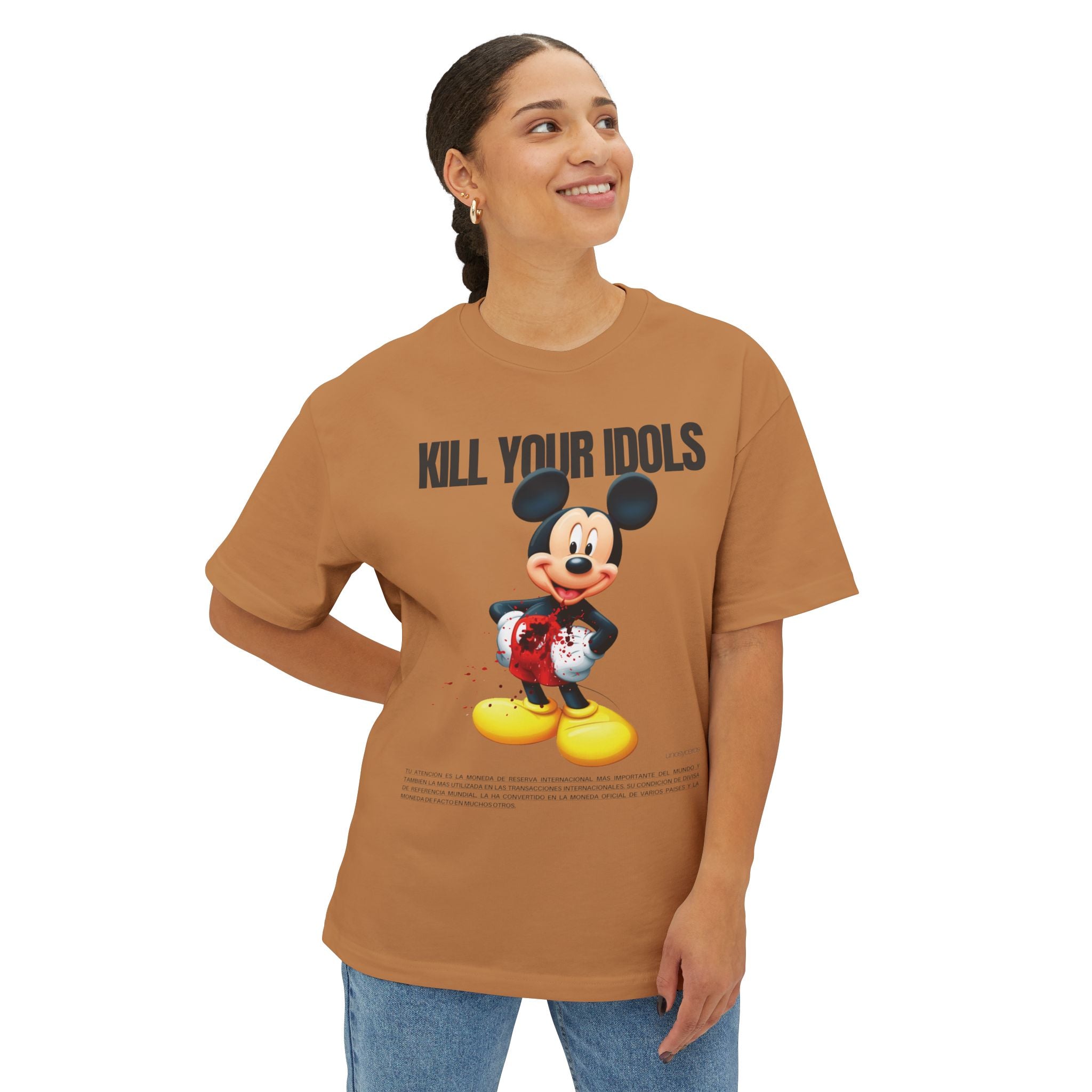 Mickey - Unisex Oversized Boxy Tee