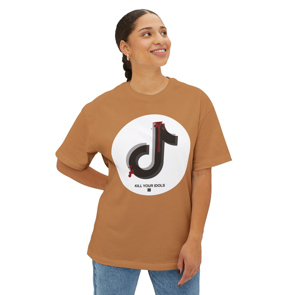 TikTok 2 - Unisex Oversized Boxy Tee