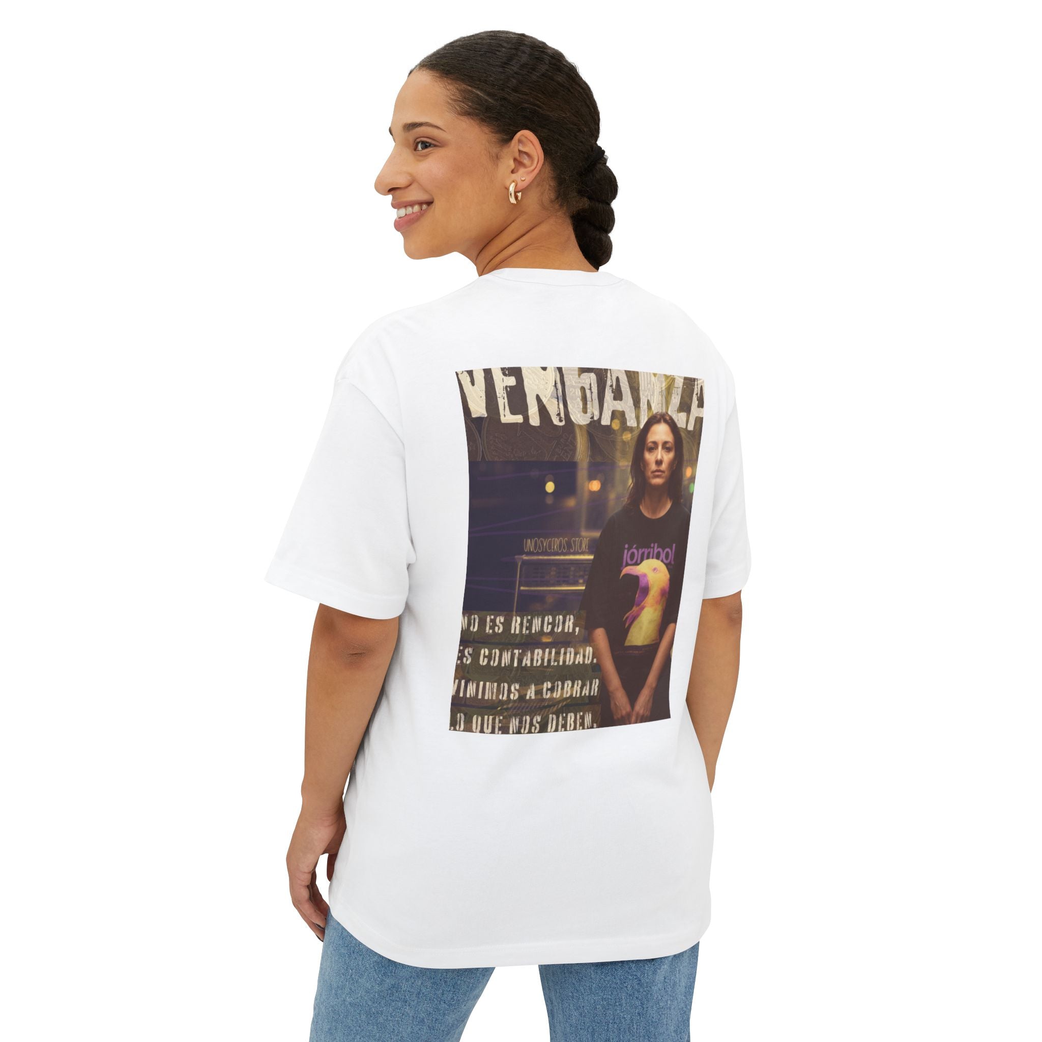 La venganza 1 - Unisex Oversized Boxy Tee