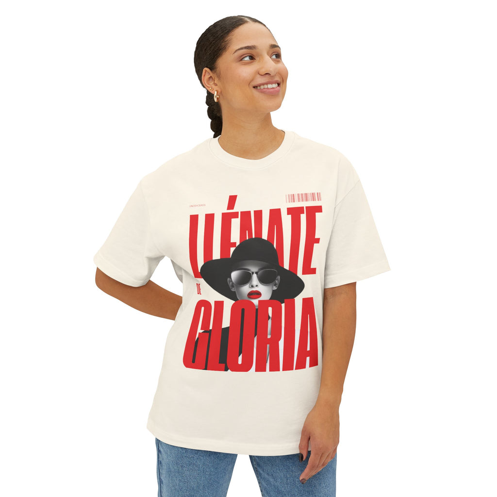 Llénate de Gloria - Unisex Oversized Boxy Tee