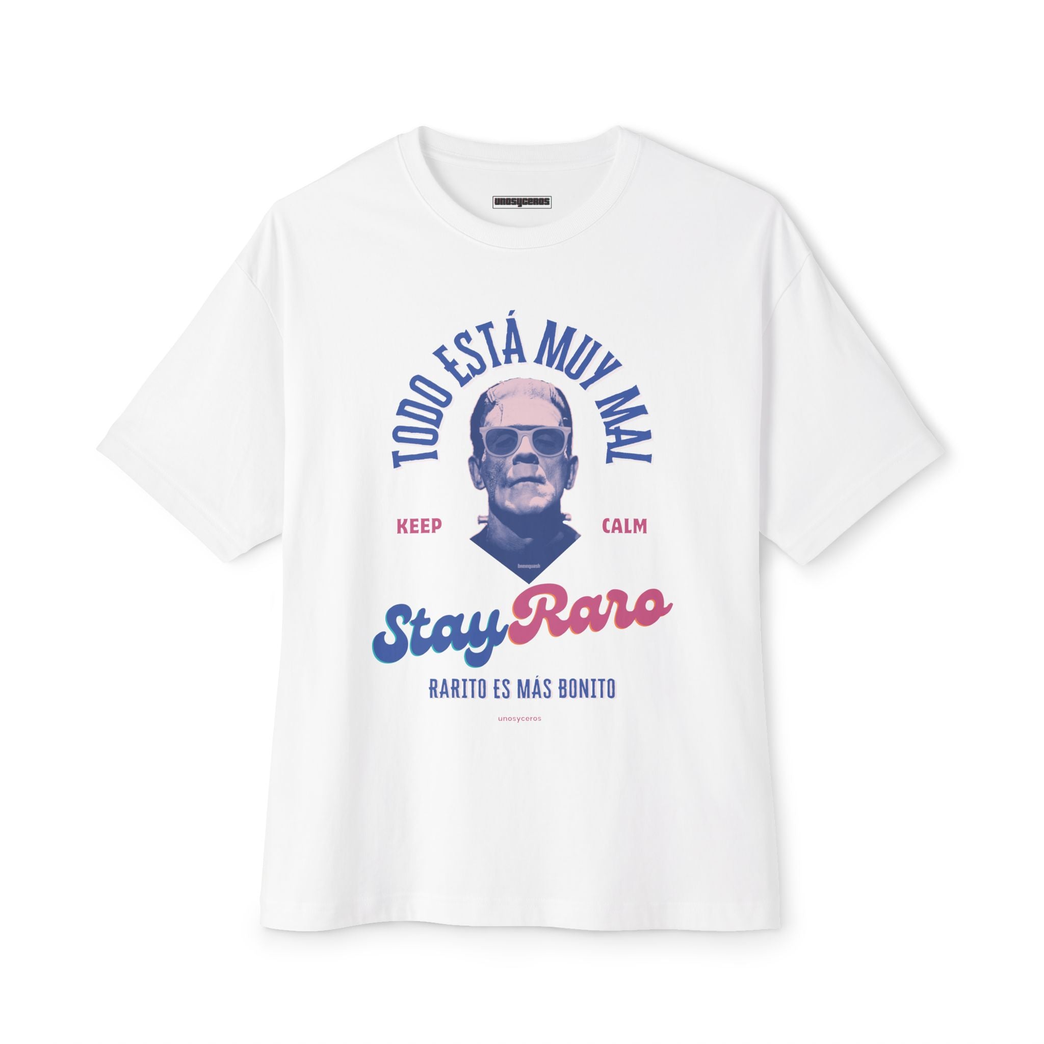 Keep Calm - Unisex Oversized Boxy Tee