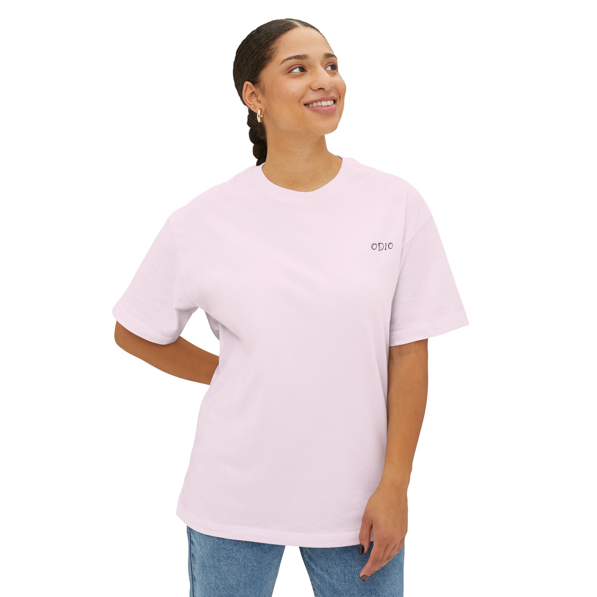Odia lo falso 1 - Unisex Oversized Boxy Tee