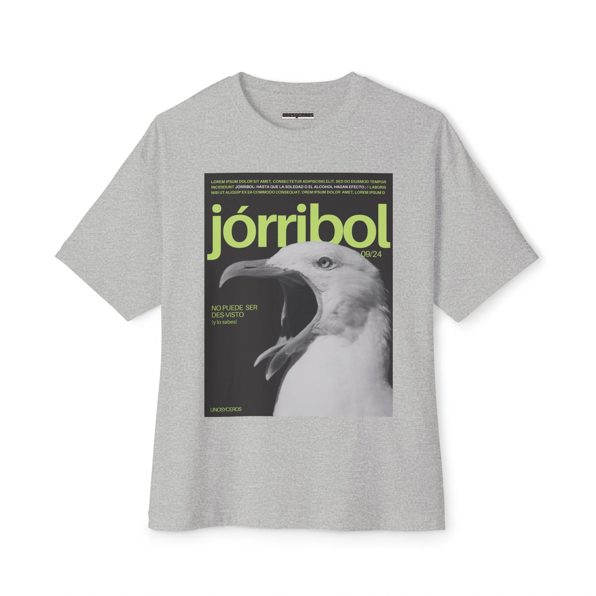 Jórribol 2 - Unisex Oversized Boxy Tee