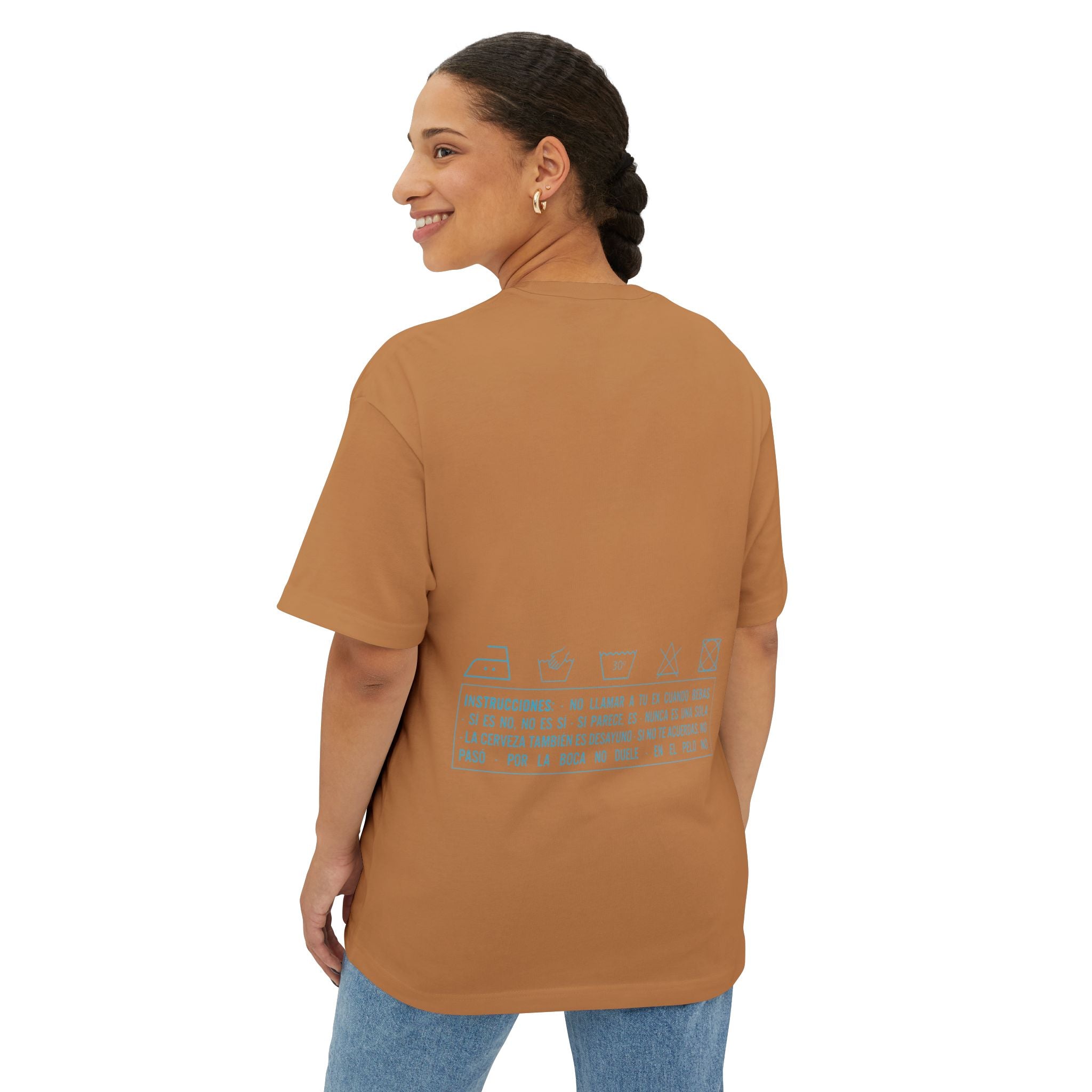 Ahora dilo sin llorar NIÑITO - Unisex Oversized Boxy Tee