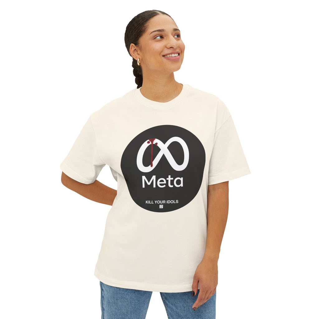 Meta - Unisex Oversized Boxy Tee