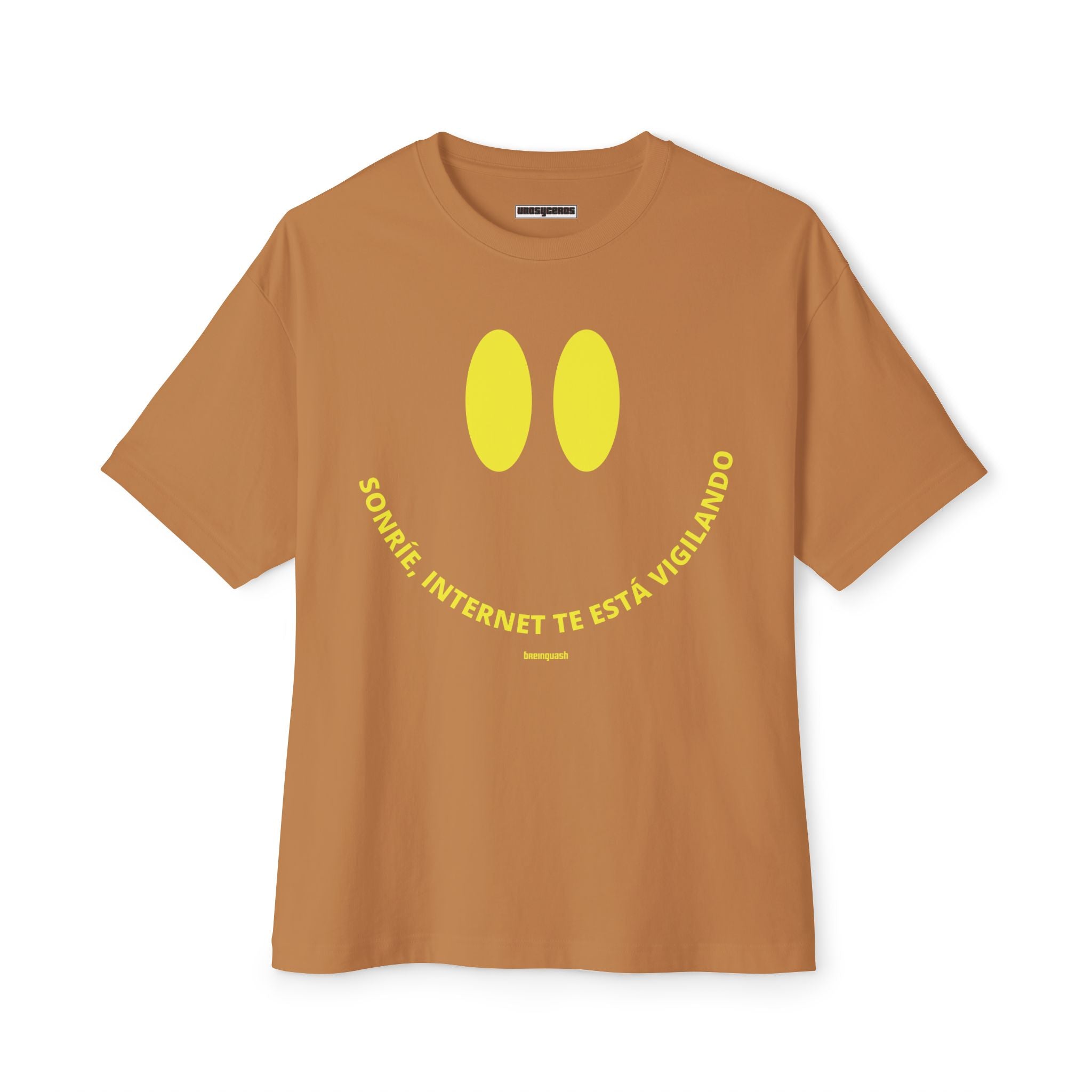 Sonríe, internet te está vigilando 1 - Unisex Oversized Boxy Tee