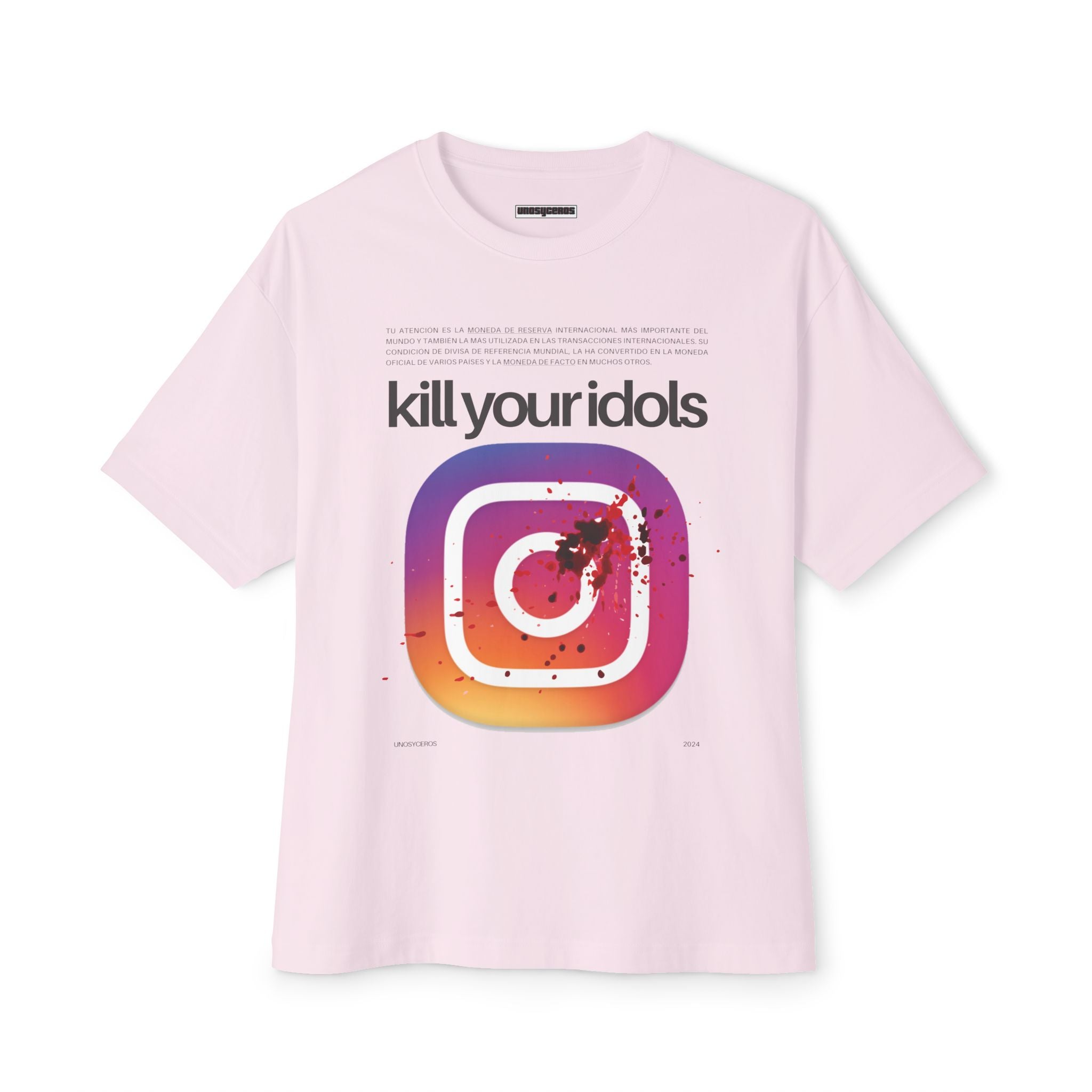 Kill your Idols - Unisex Oversized Boxy Tee