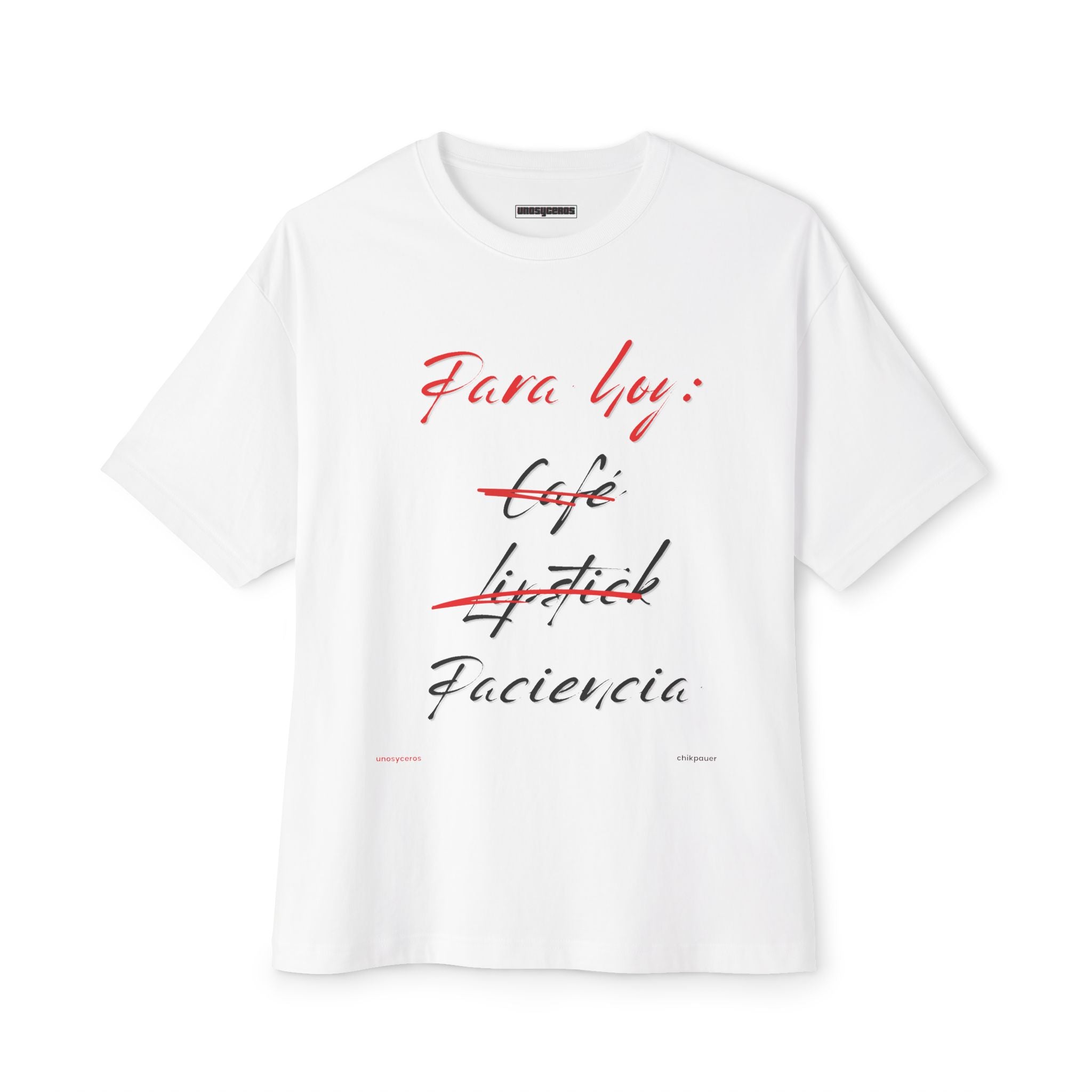 No me toques los ovarios - Unisex Oversized Boxy Tee