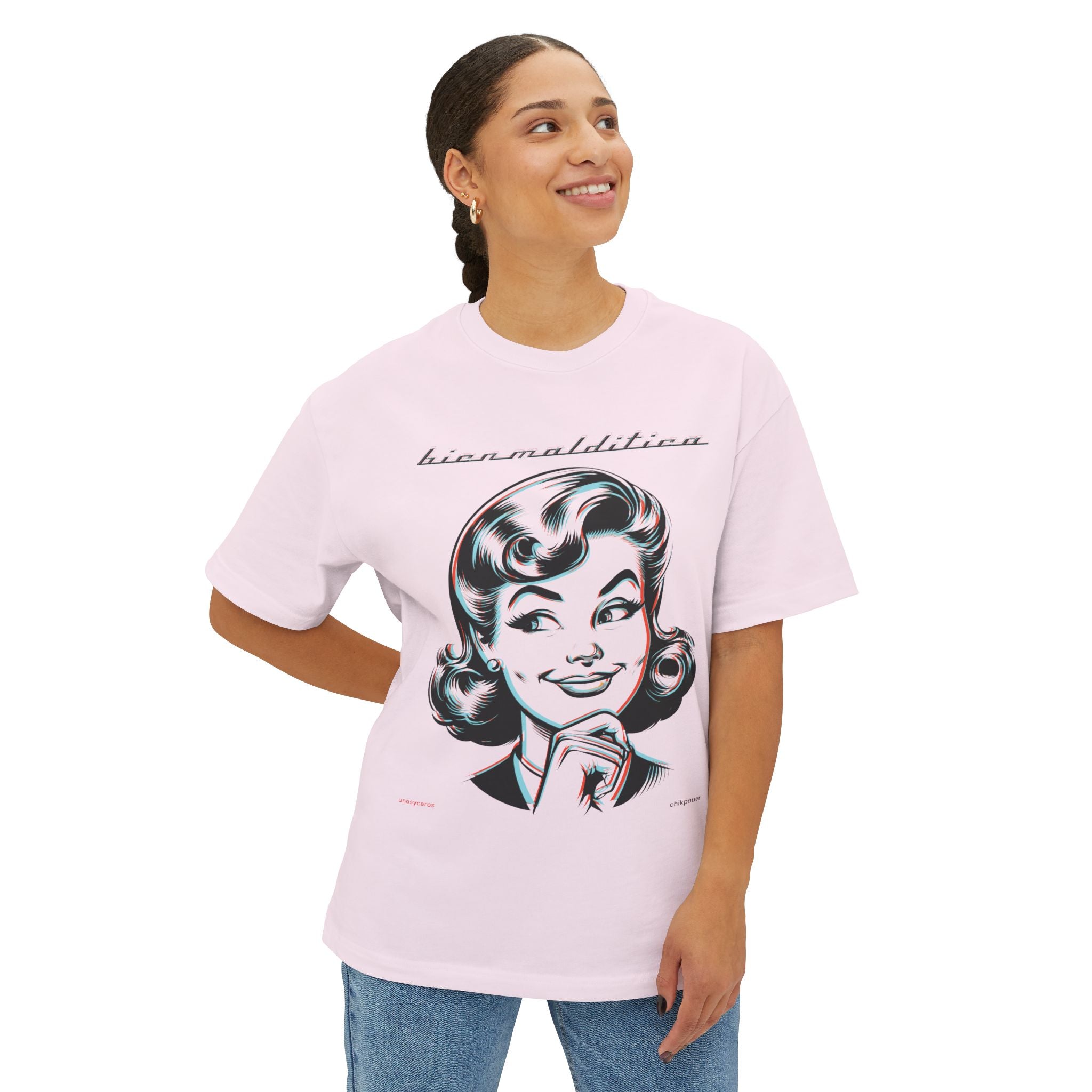 Yo sí, ¿y qué? - Unisex Oversized Boxy Tee