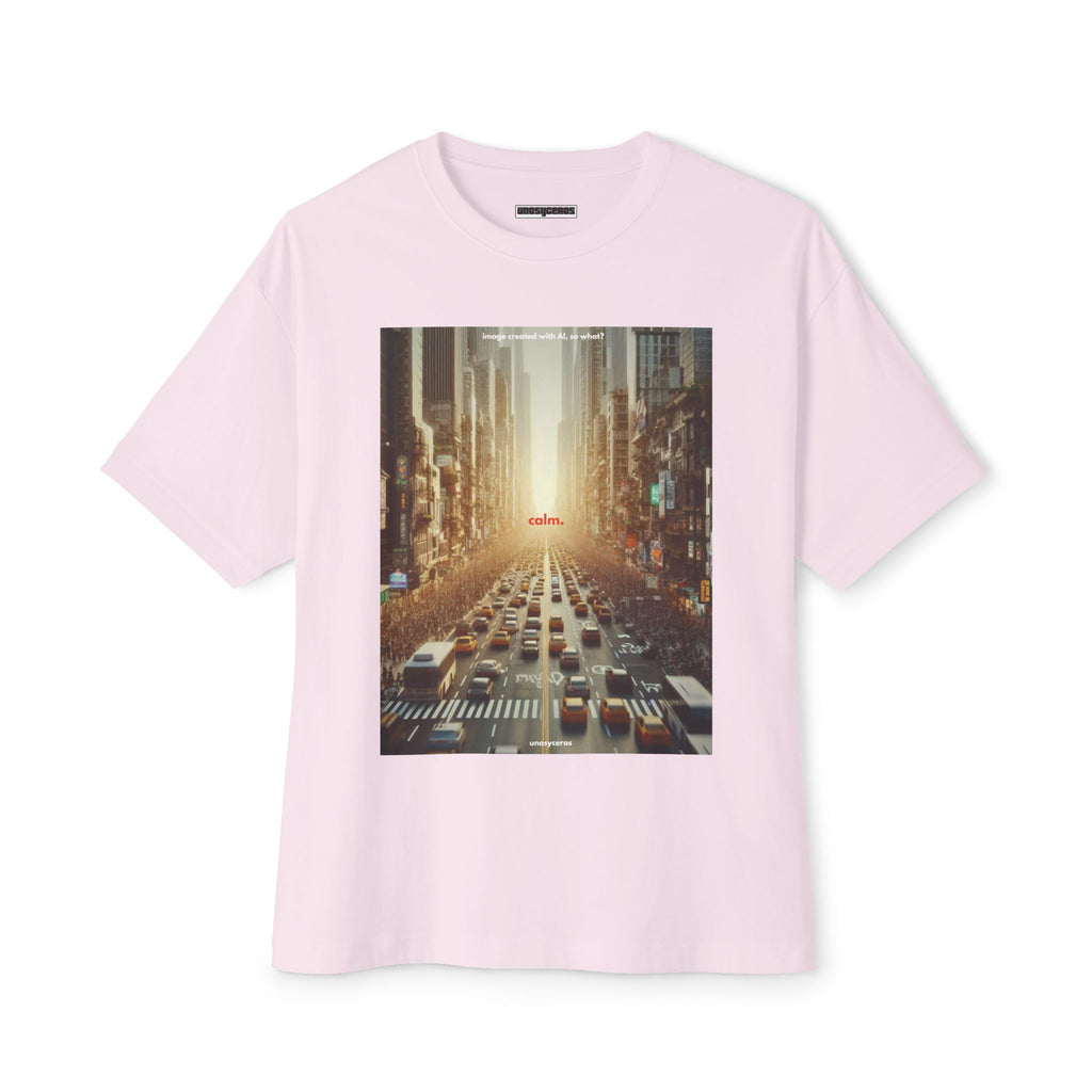 Calm. - Unisex Oversized Boxy Tee