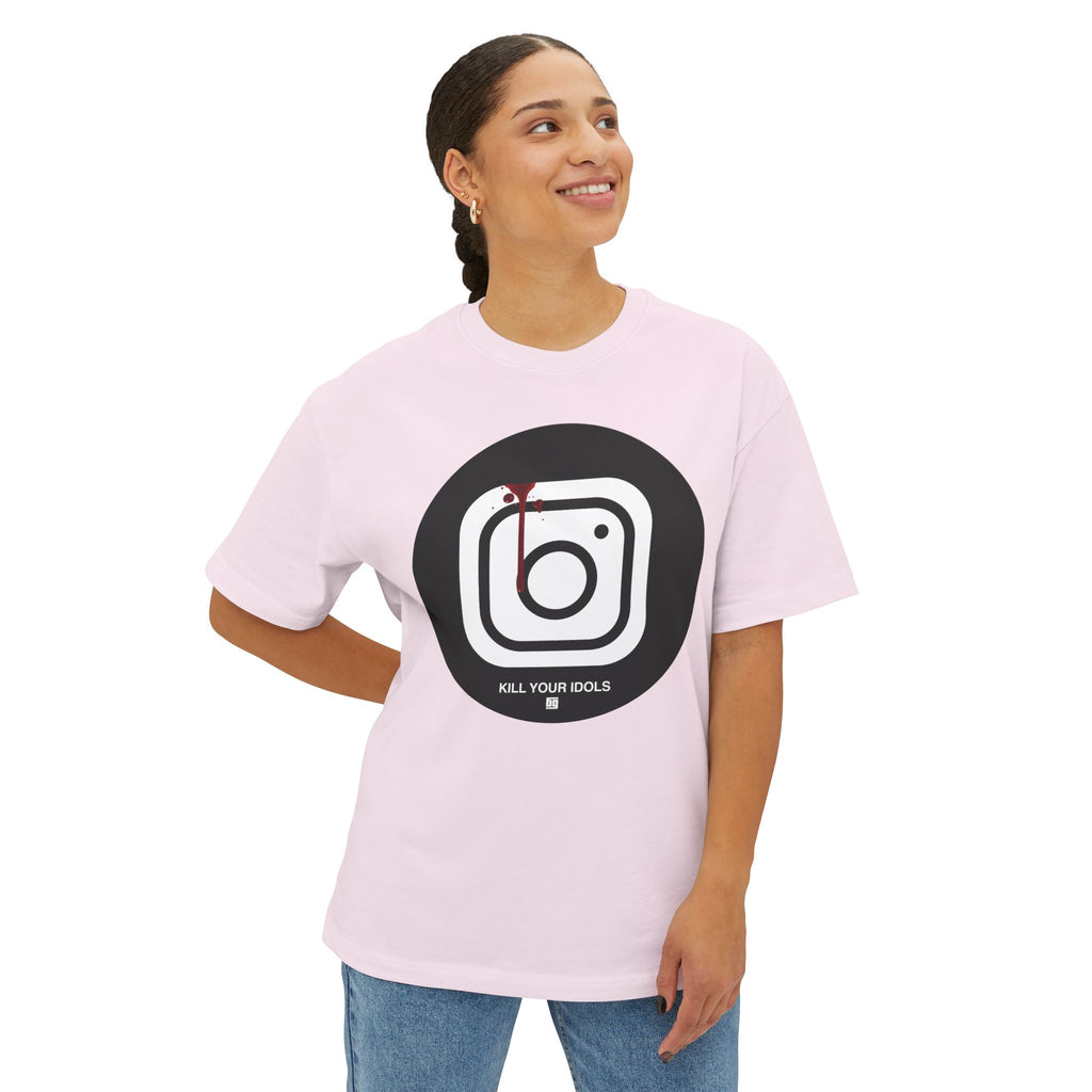 Instagram - Unisex Oversized Boxy Tee