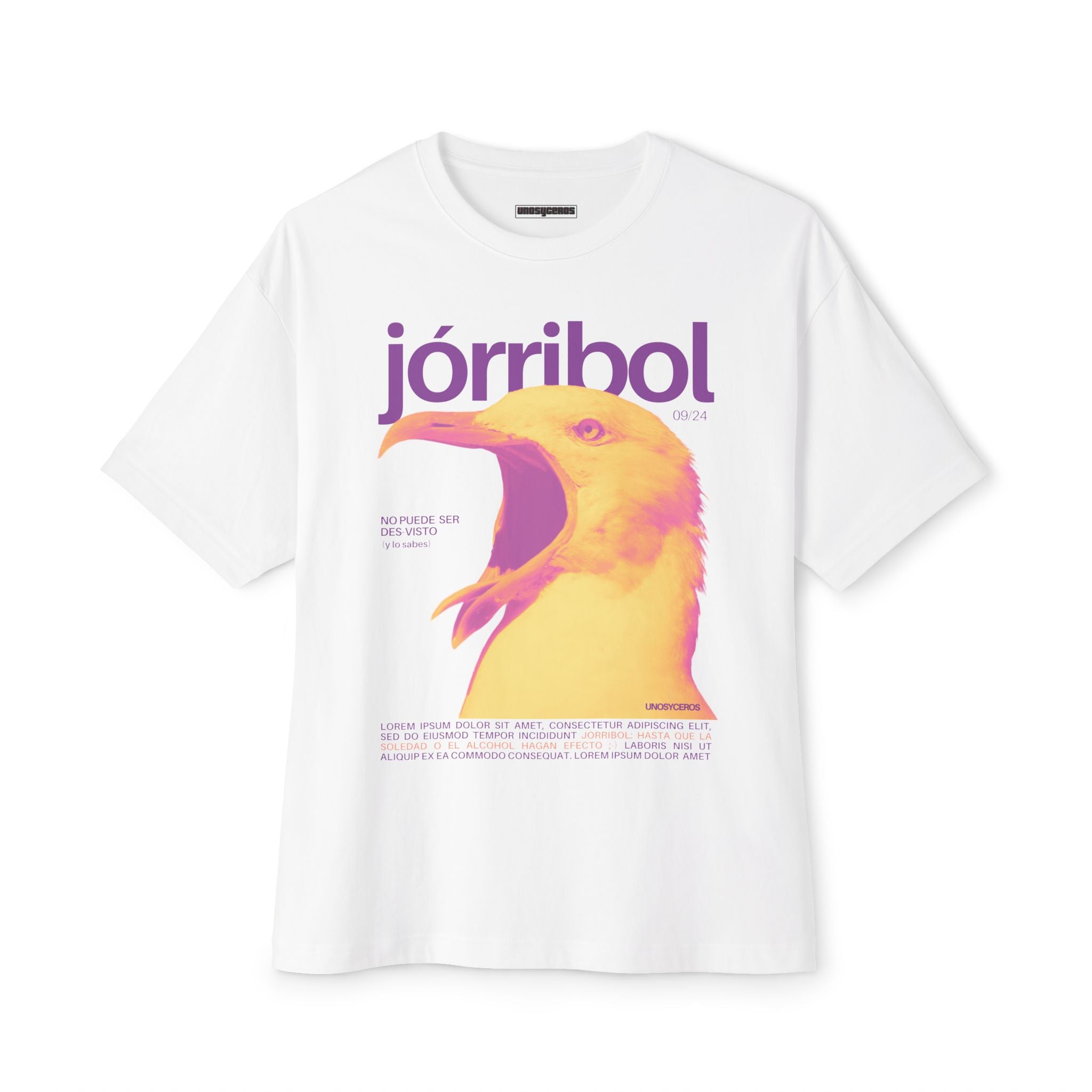 Jórribol 1 - Unisex Oversized Boxy Tee